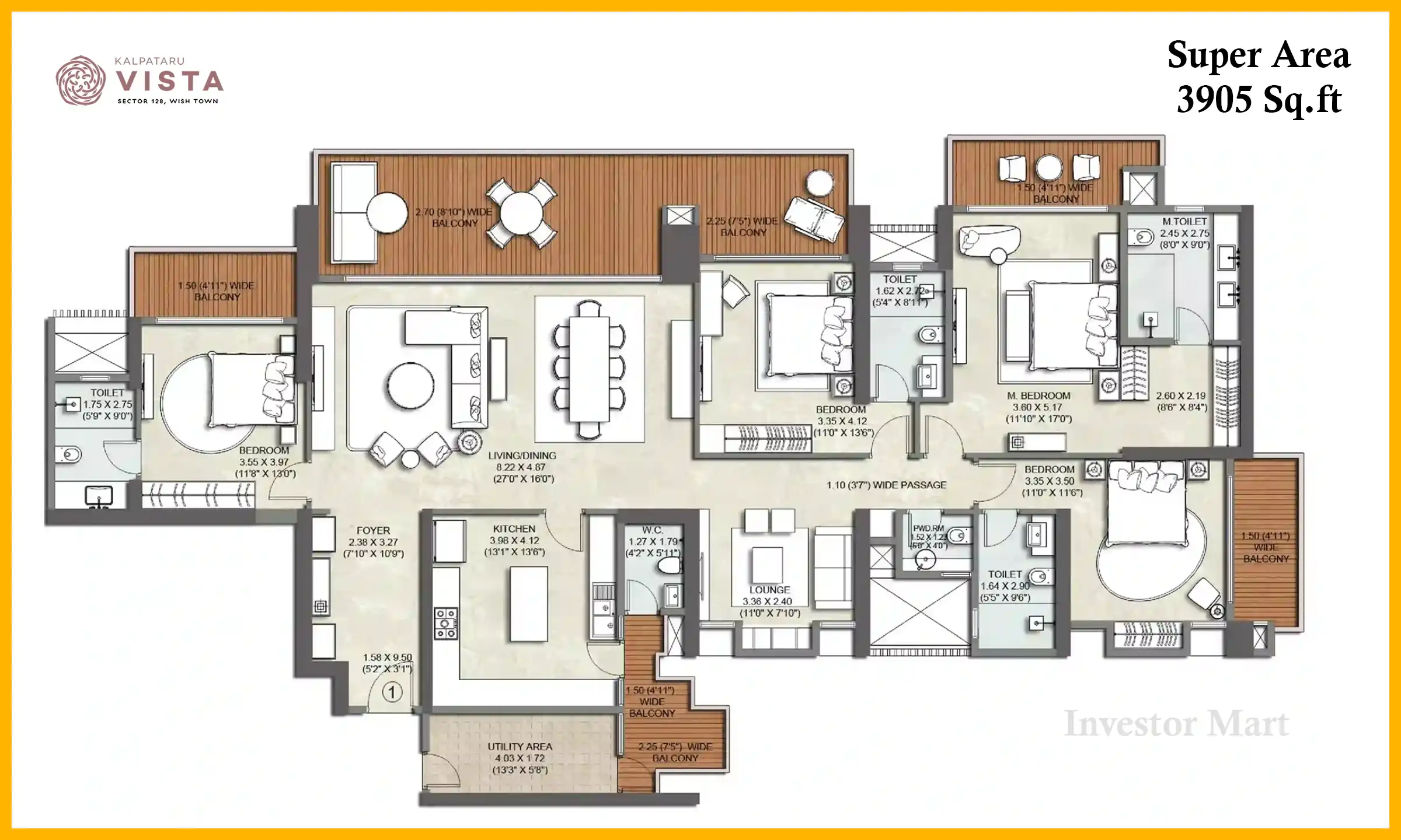 3905 Sqft