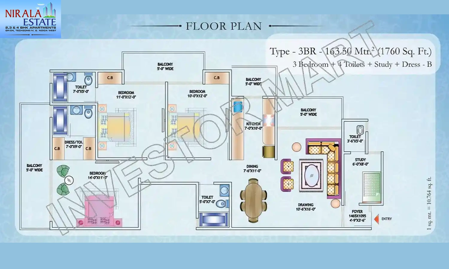 1760 Sqft