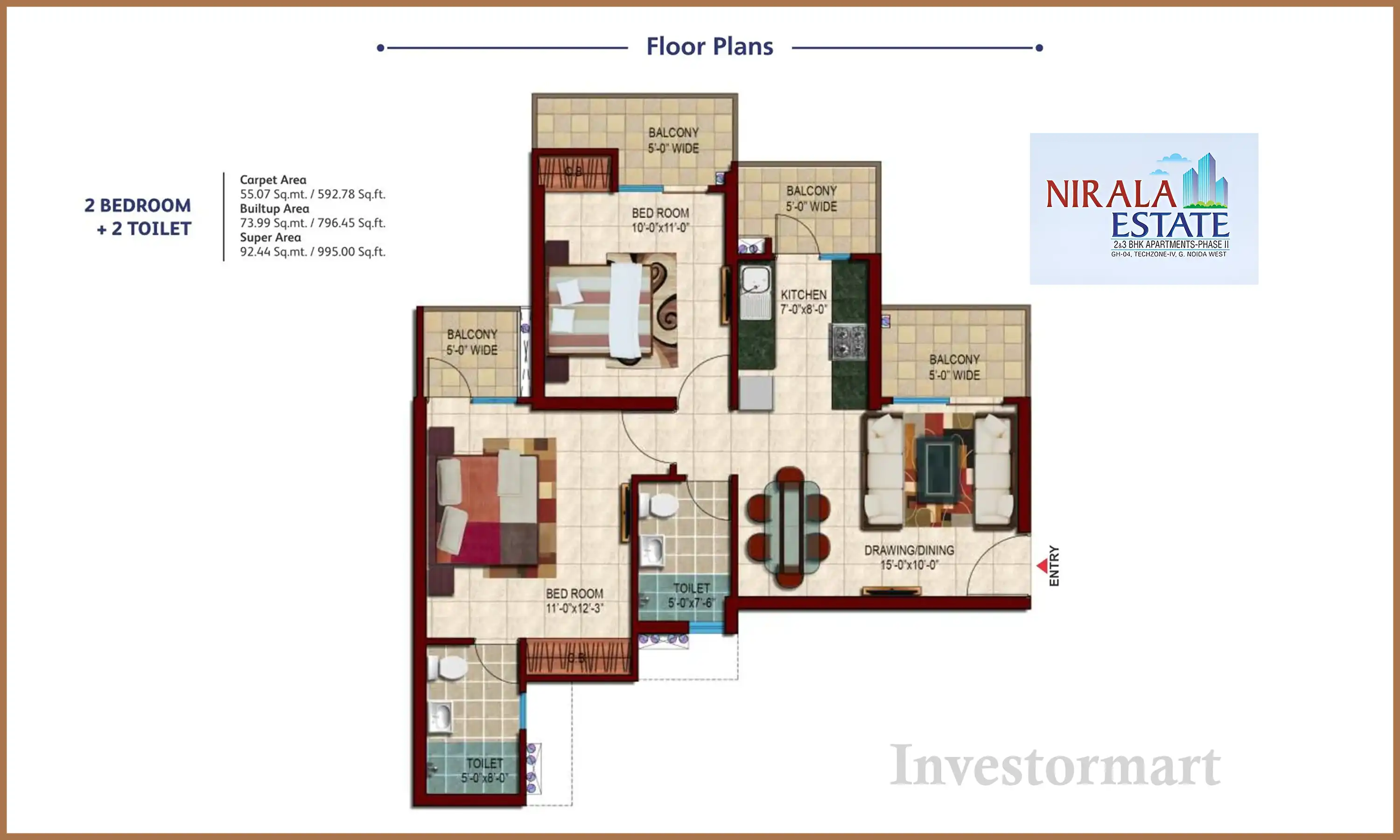 955 Sqft