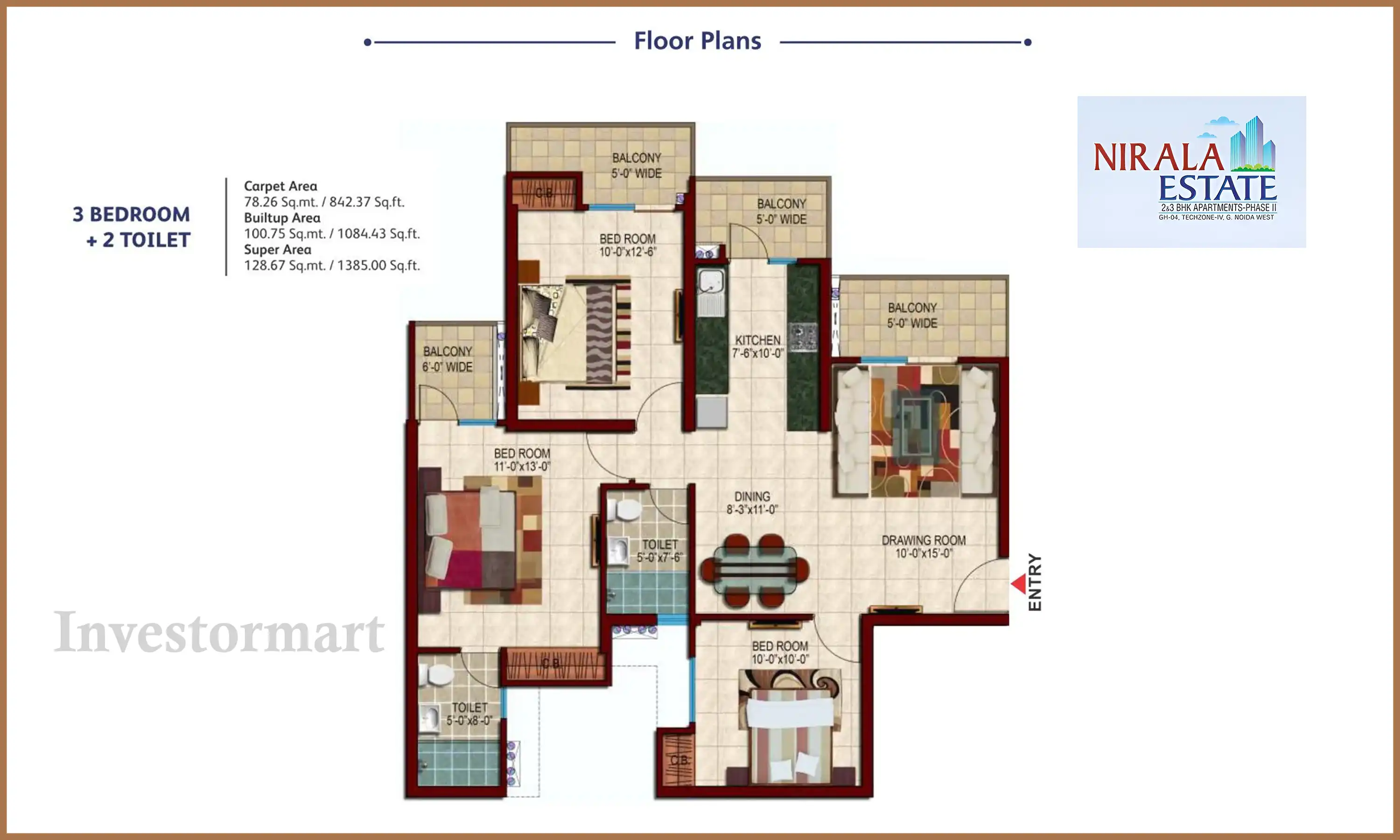 1385 Sqft