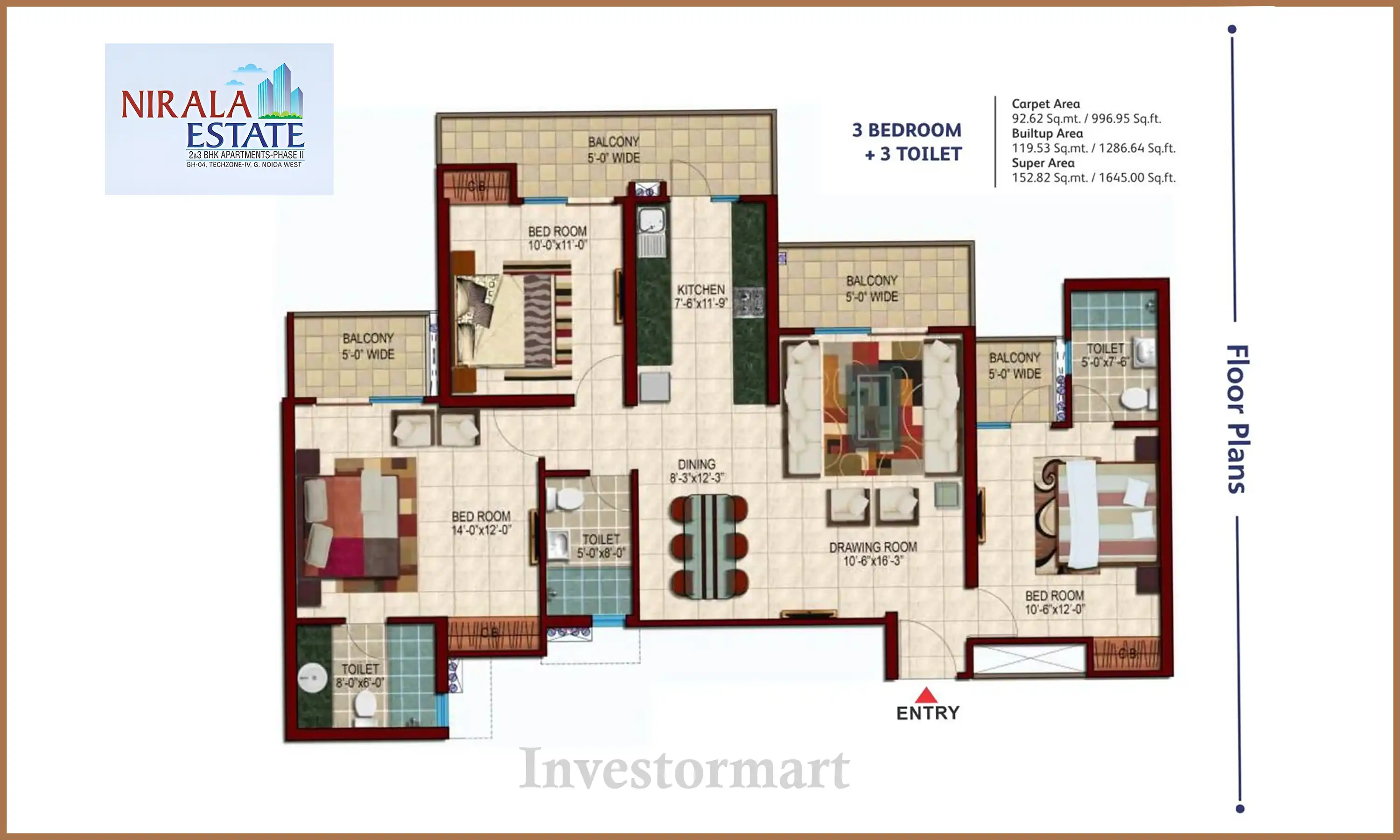 1645 Sqft