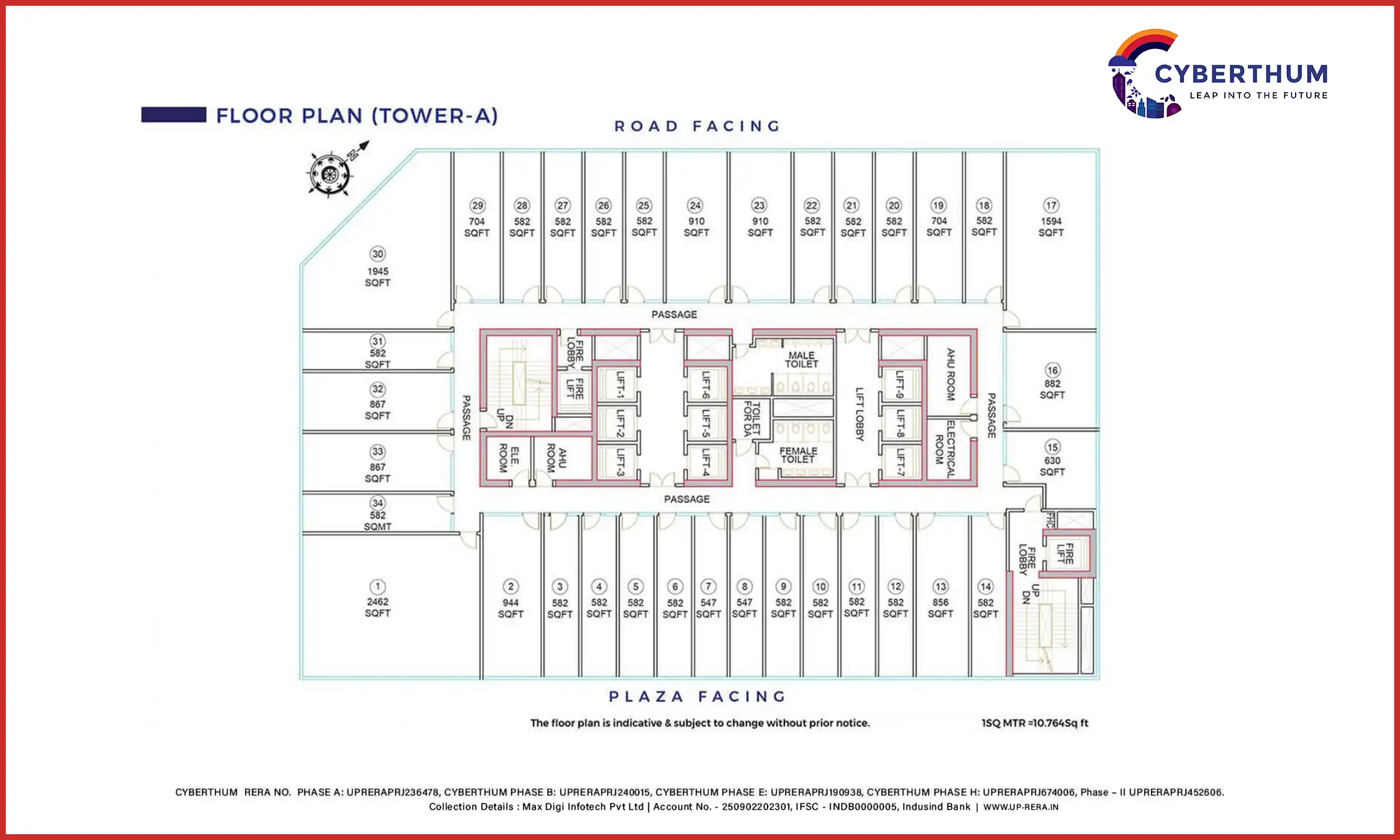 550 Sqft