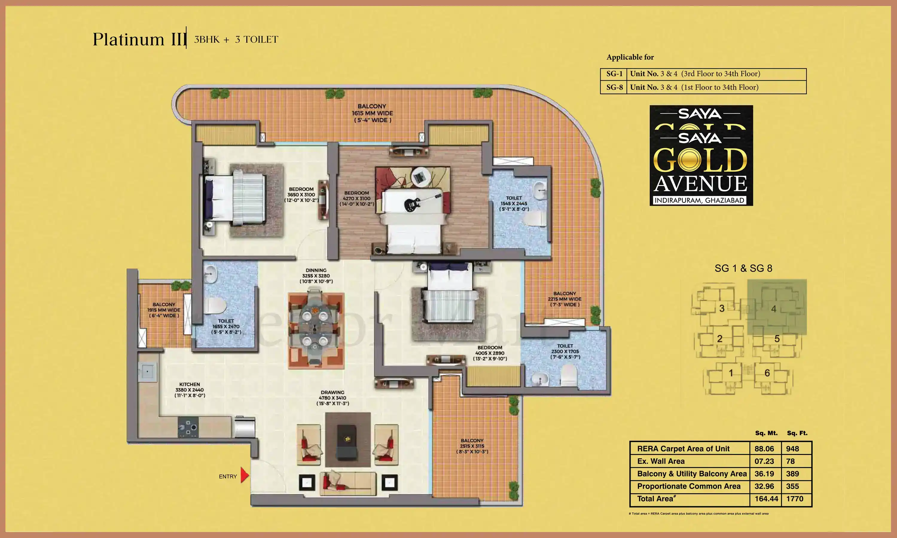 1770 Sqft