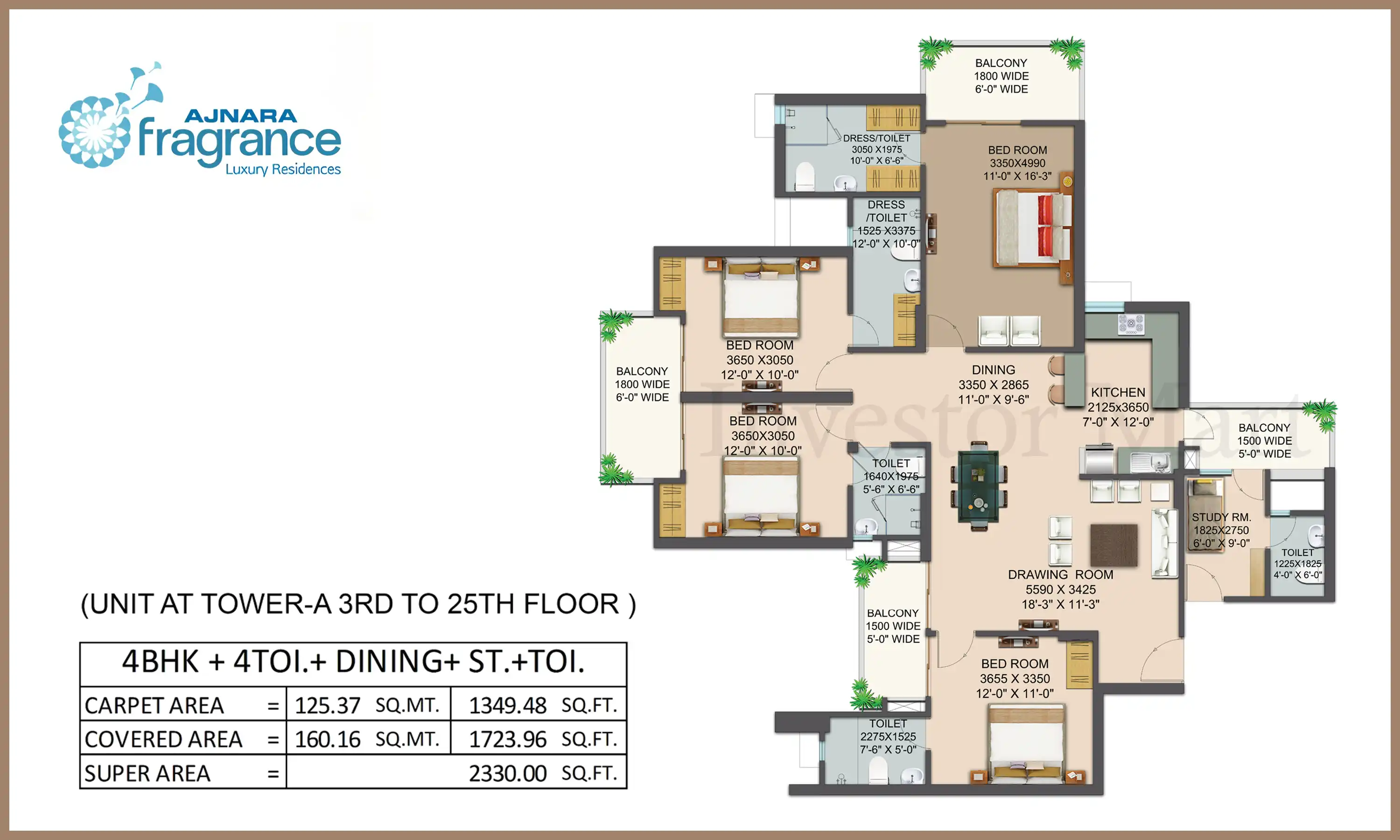 2330 Sqft
