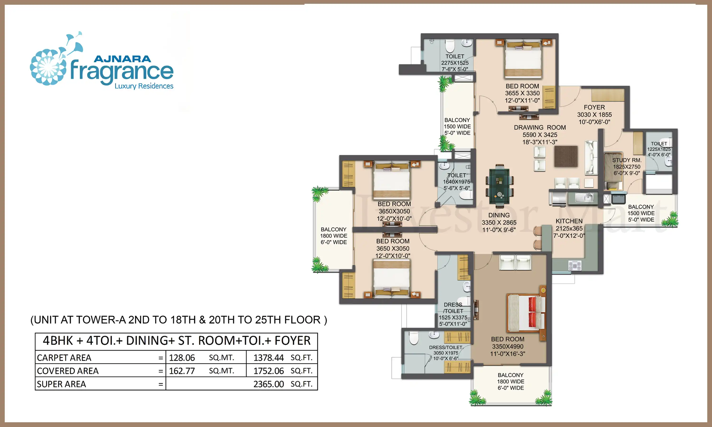 2365 Sqft