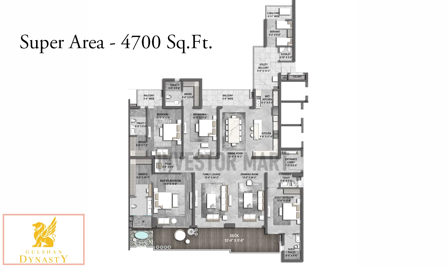 4700 Sqft