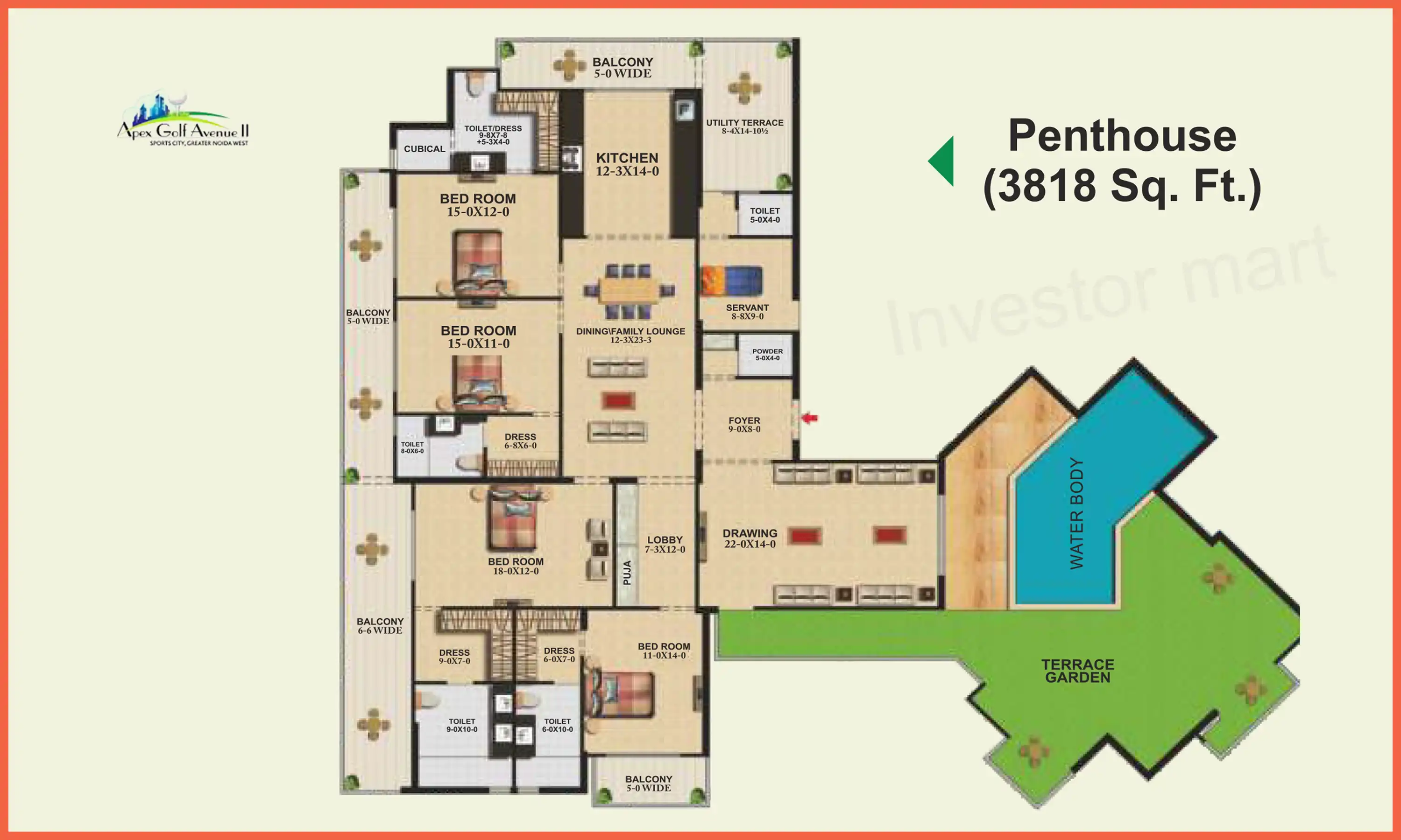 3818 Sqft
