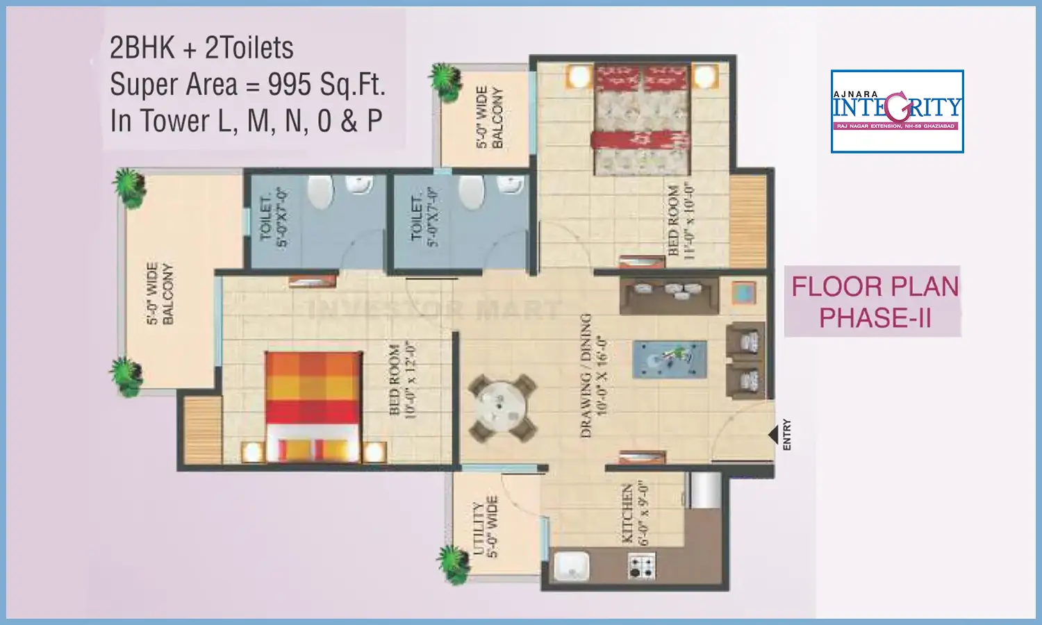 995 Sqft