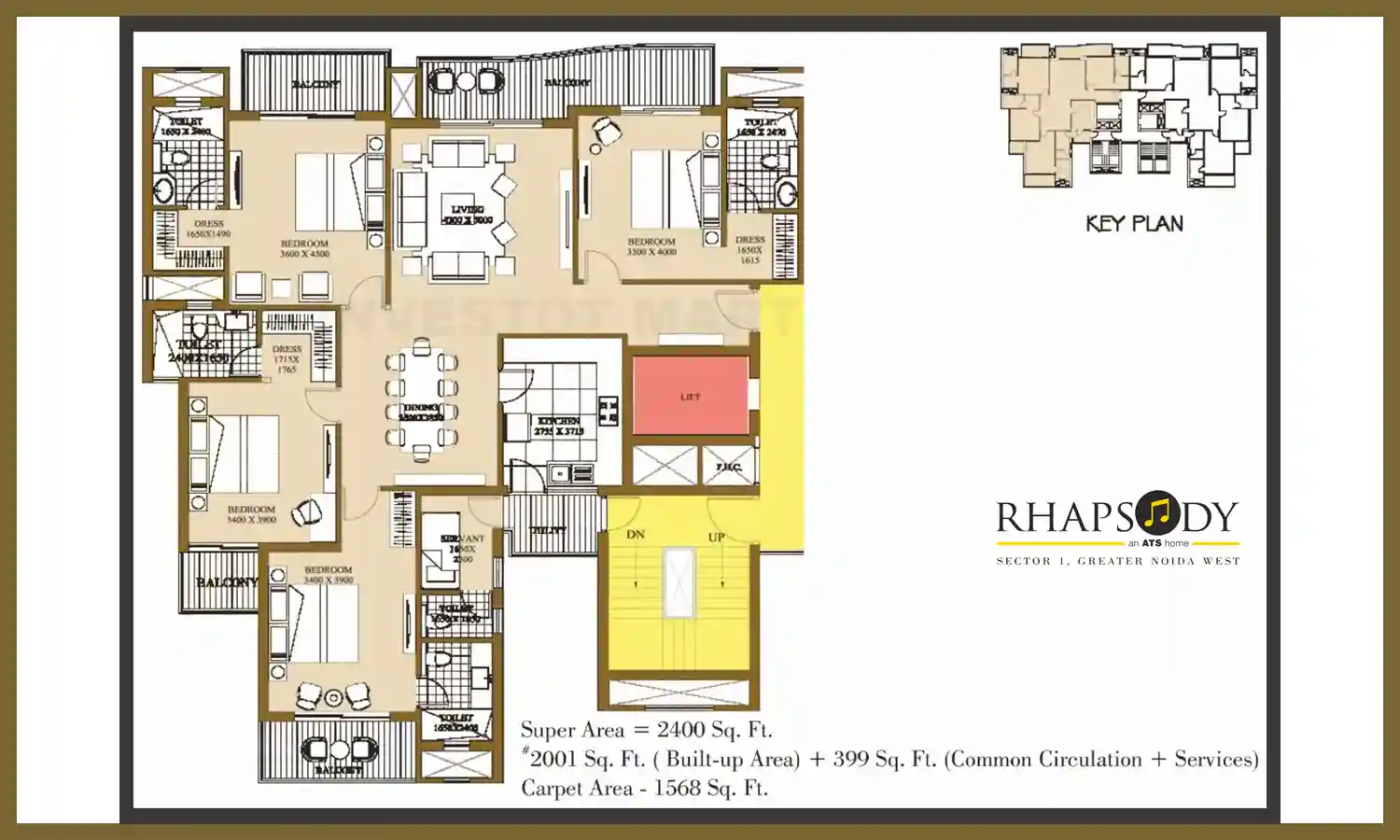 2400 Sqft