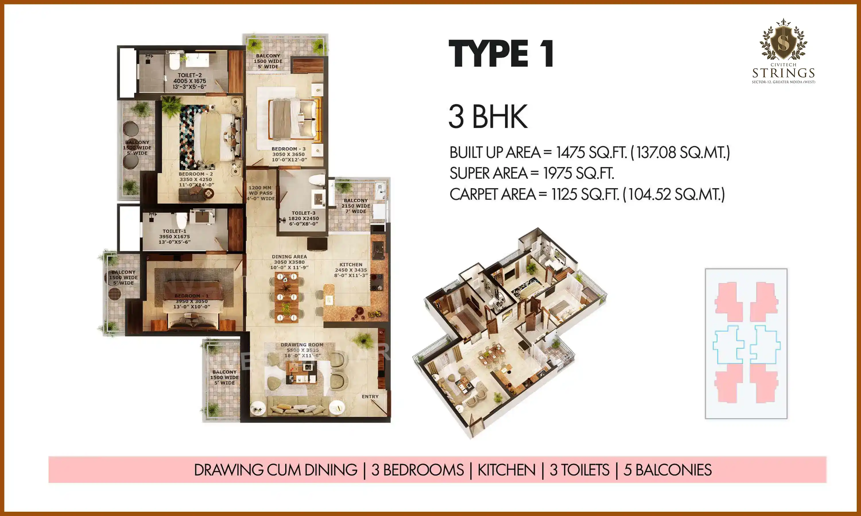 1975 Sqft