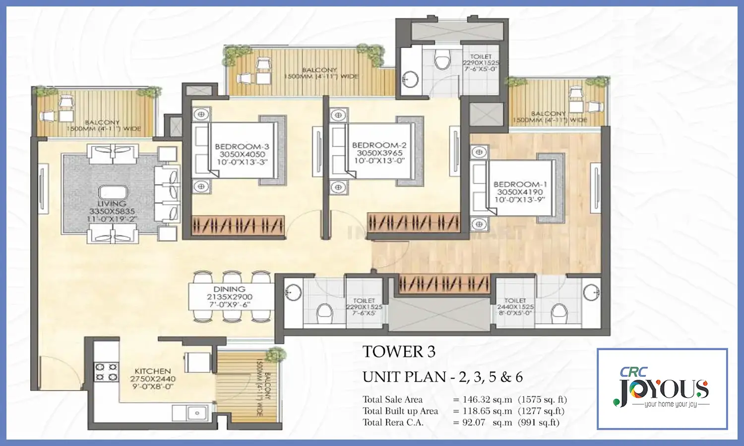 1575 Sqft