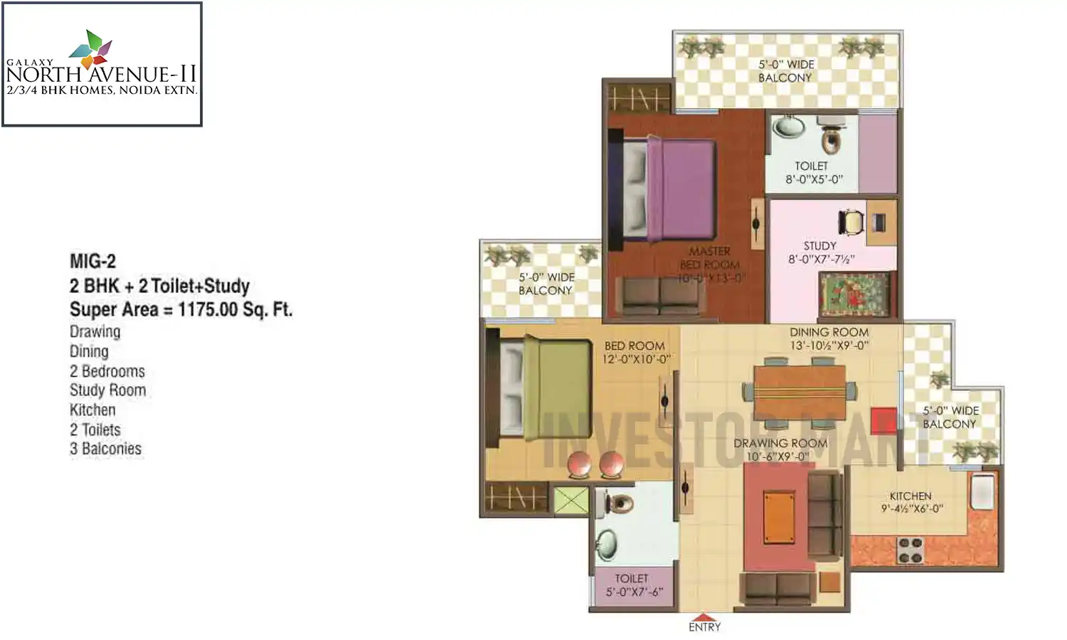 1175 Sqft