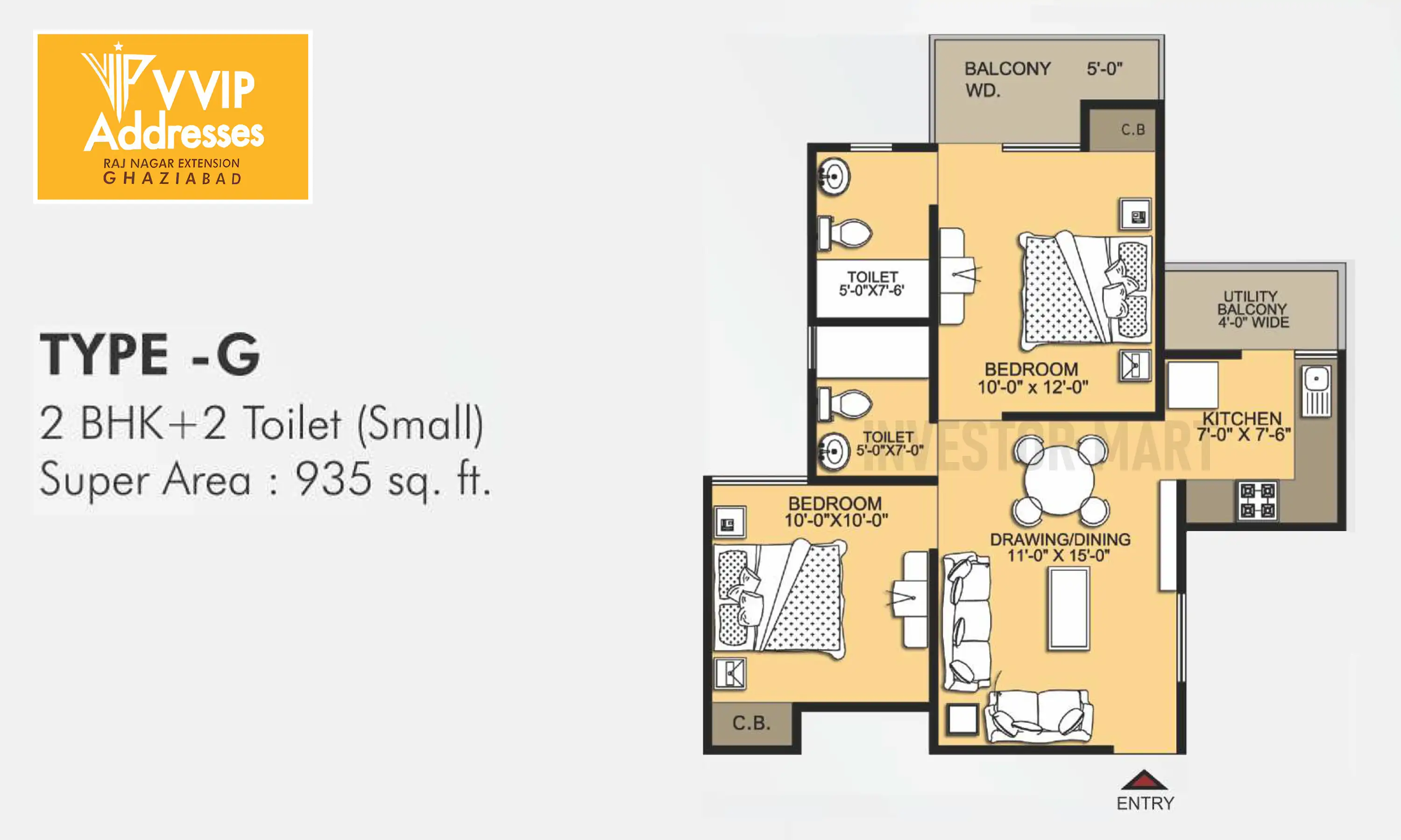 935 Sqft