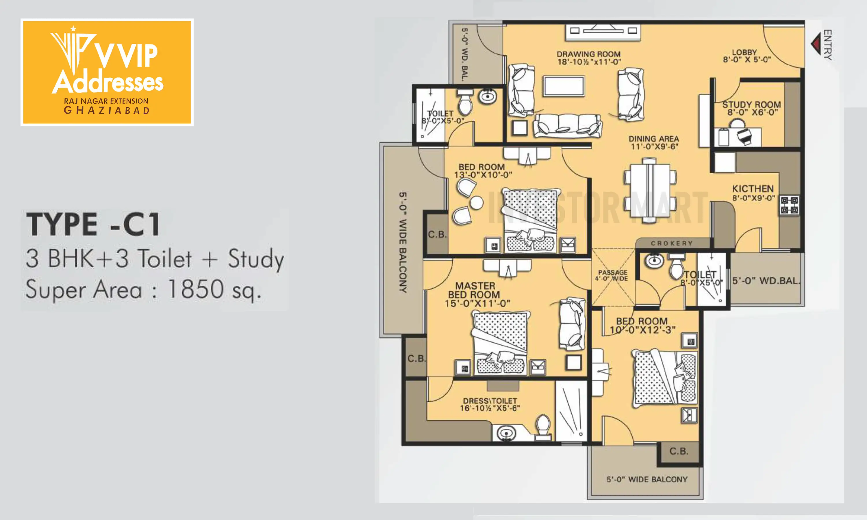 1850 Sqft