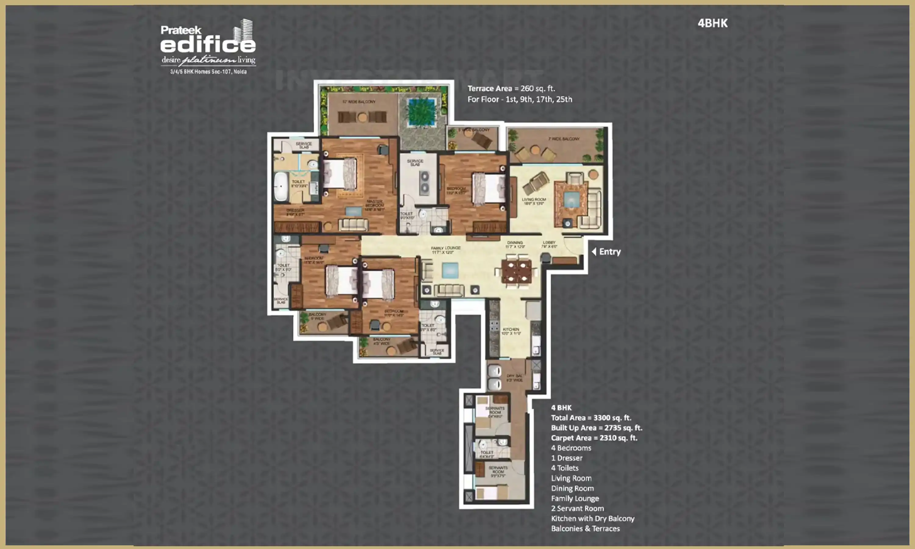 3300 Sqft