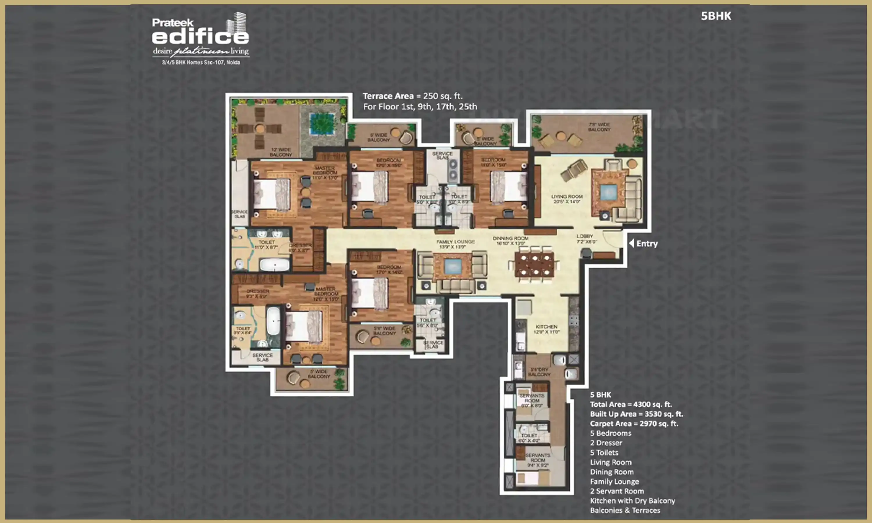 4300 Sqft