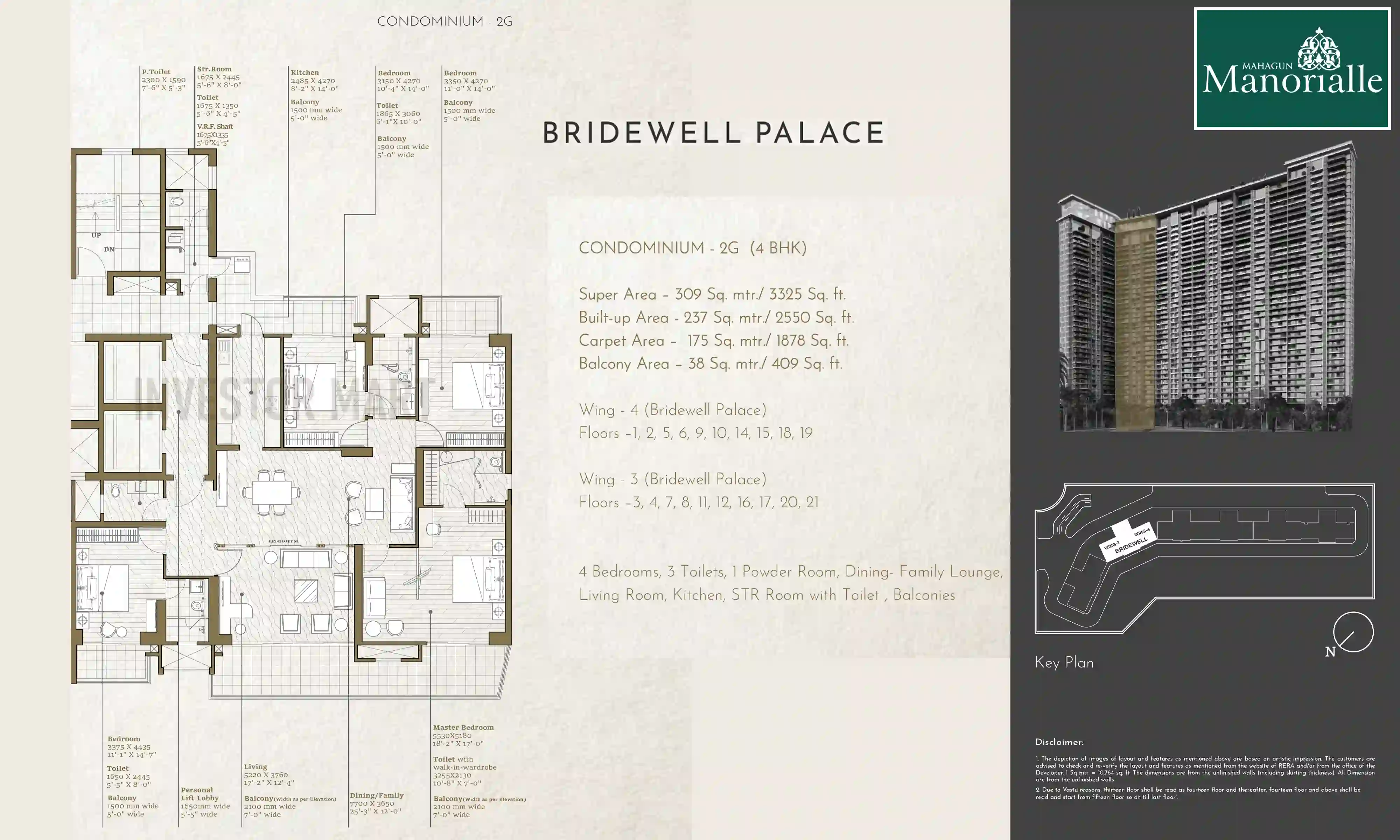 3325 Sqft