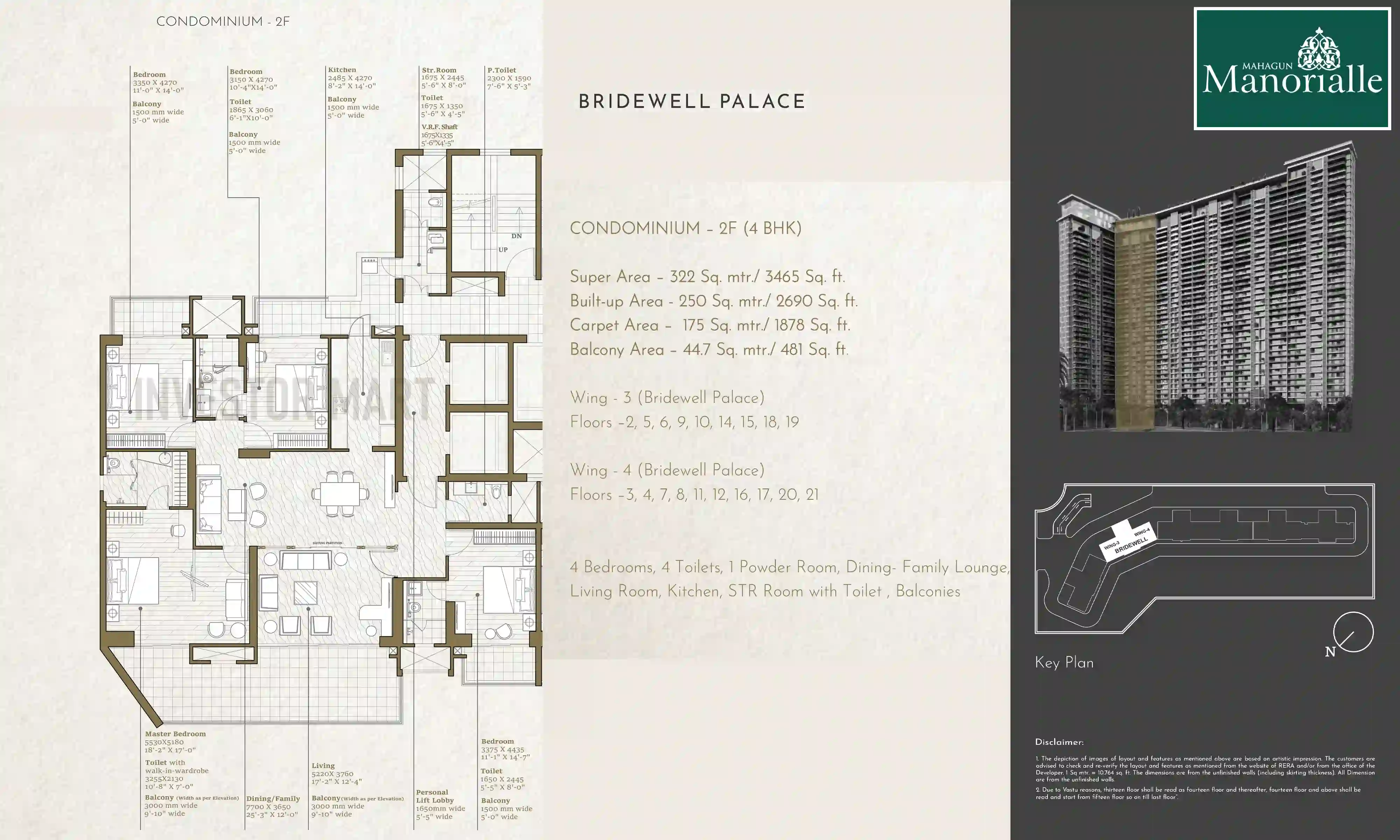 3465 Sqft