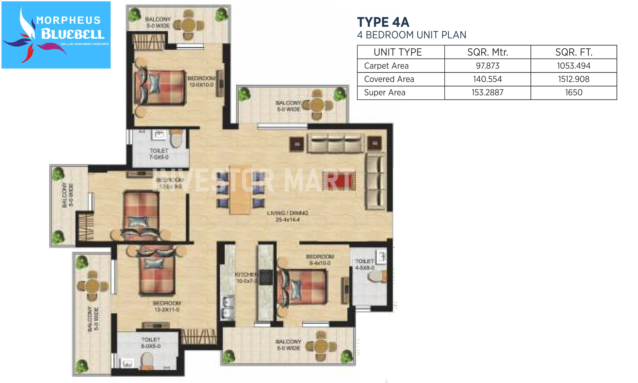 1650 Sqft