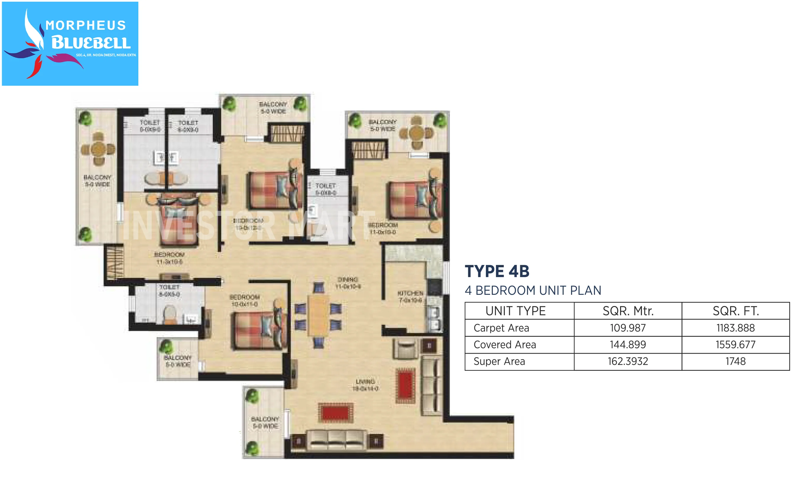 1748 Sqft
