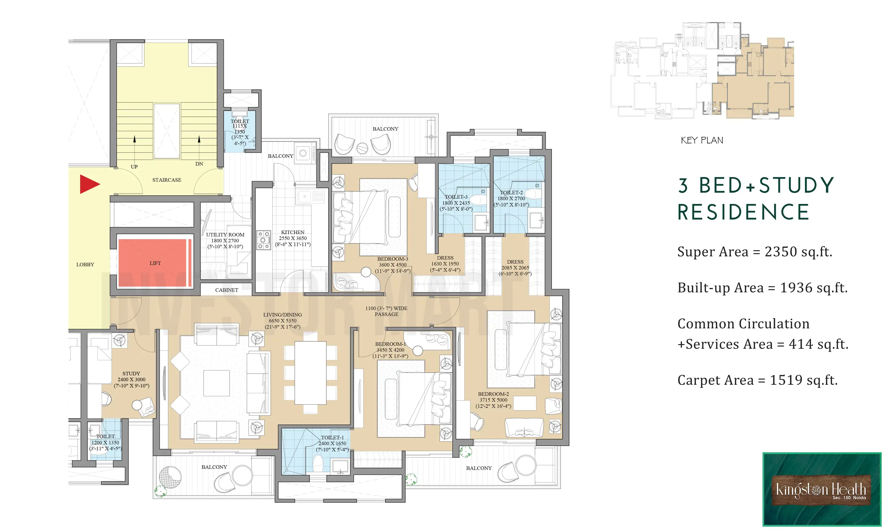 2350 Sqft