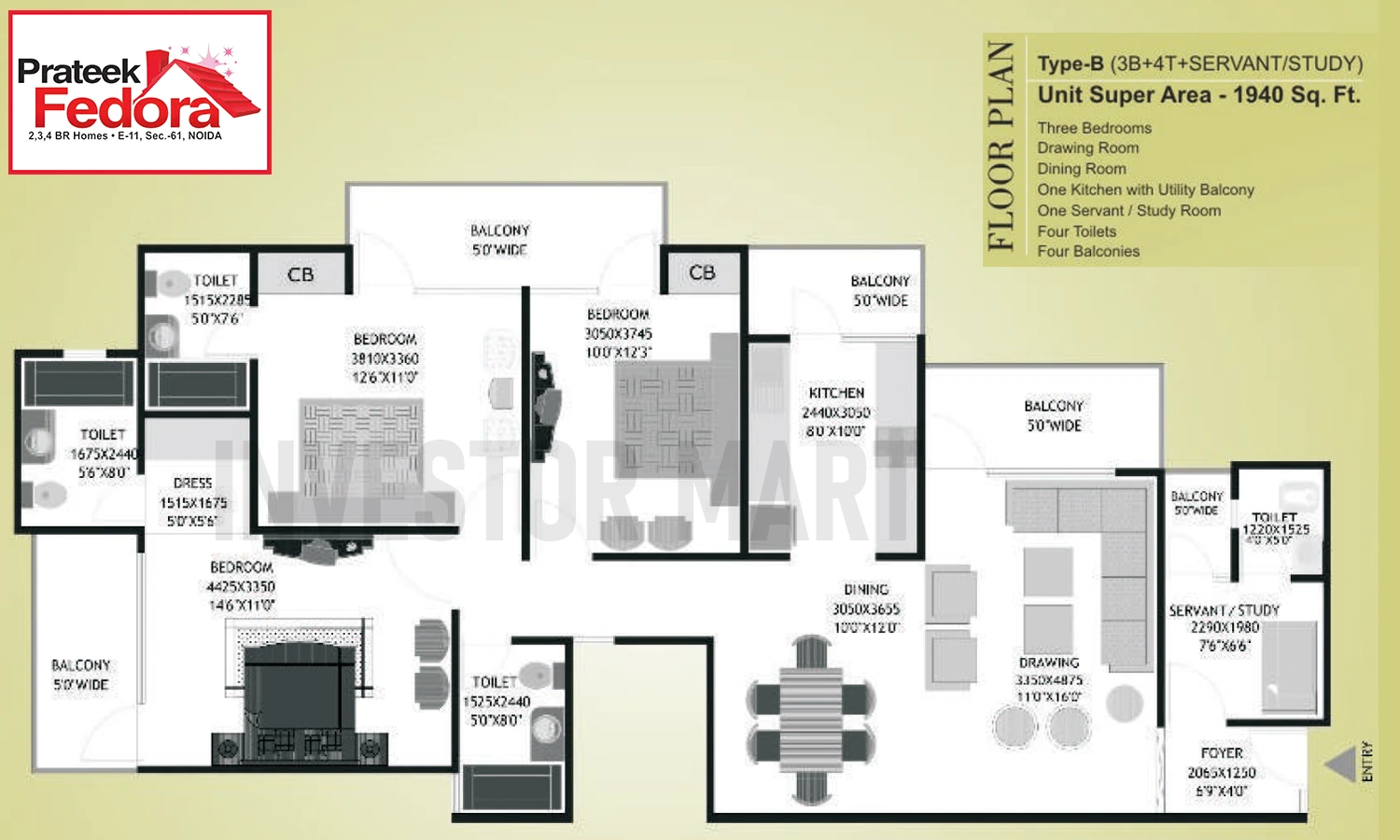 1940 Sqft