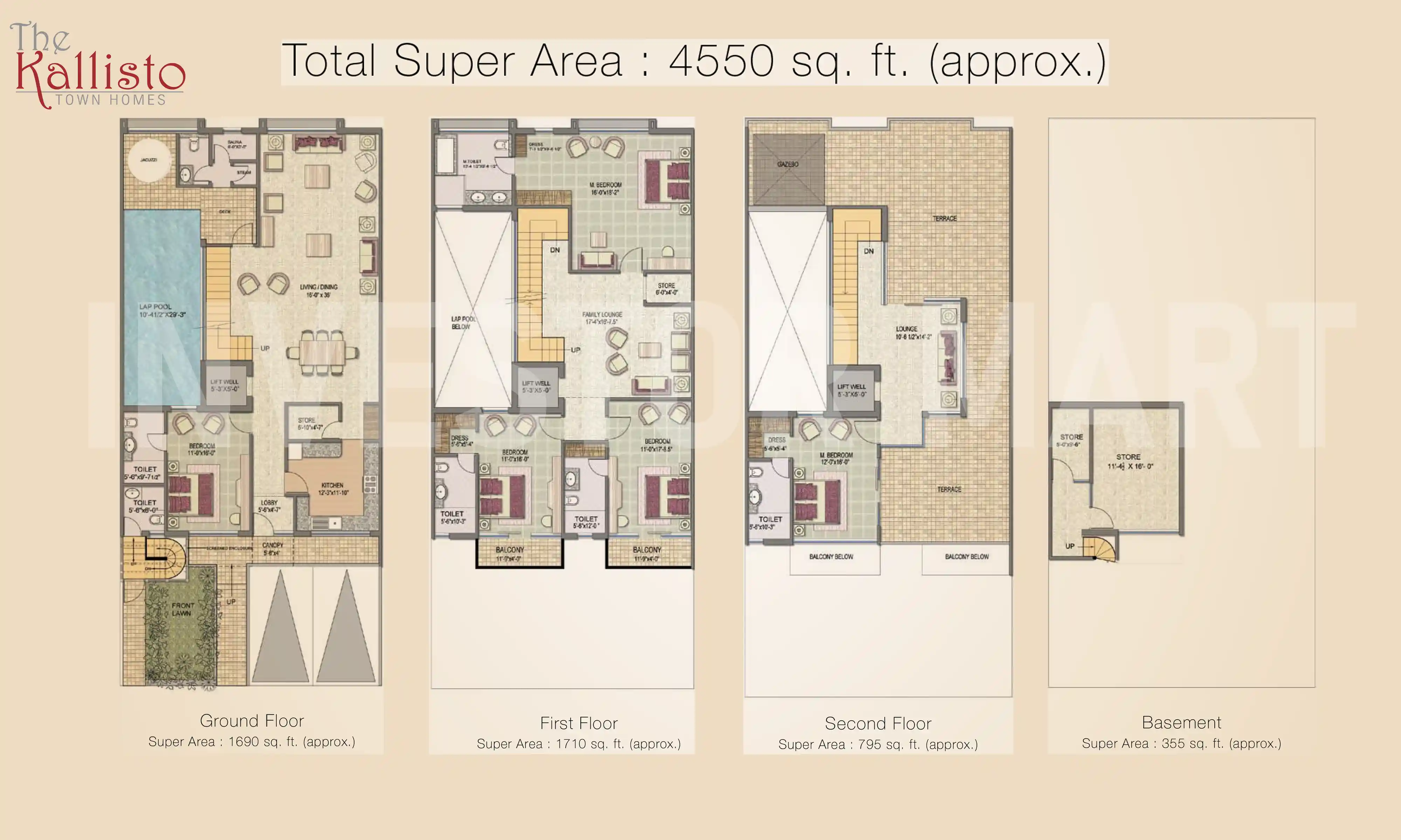 4550 Sqft