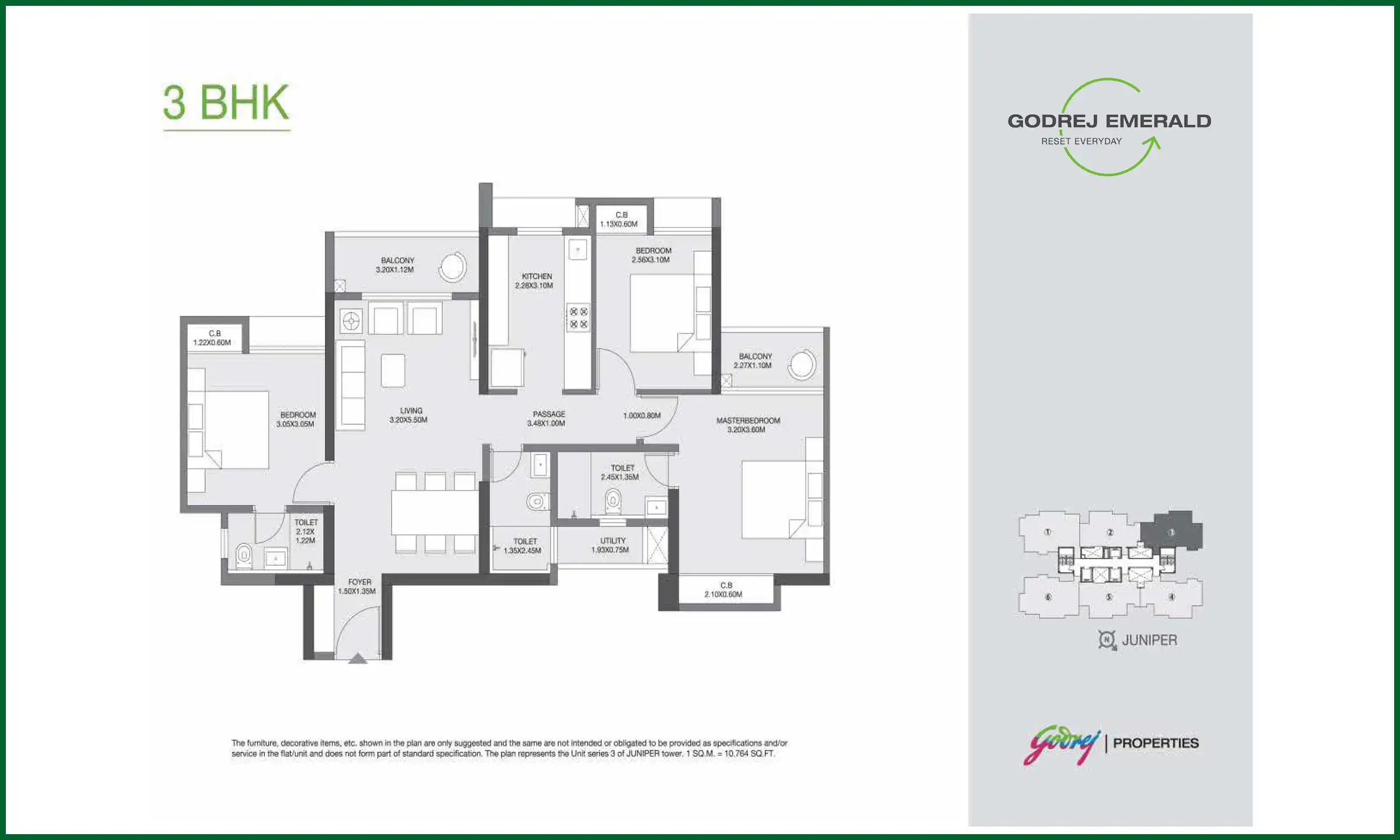 1033 Sqft