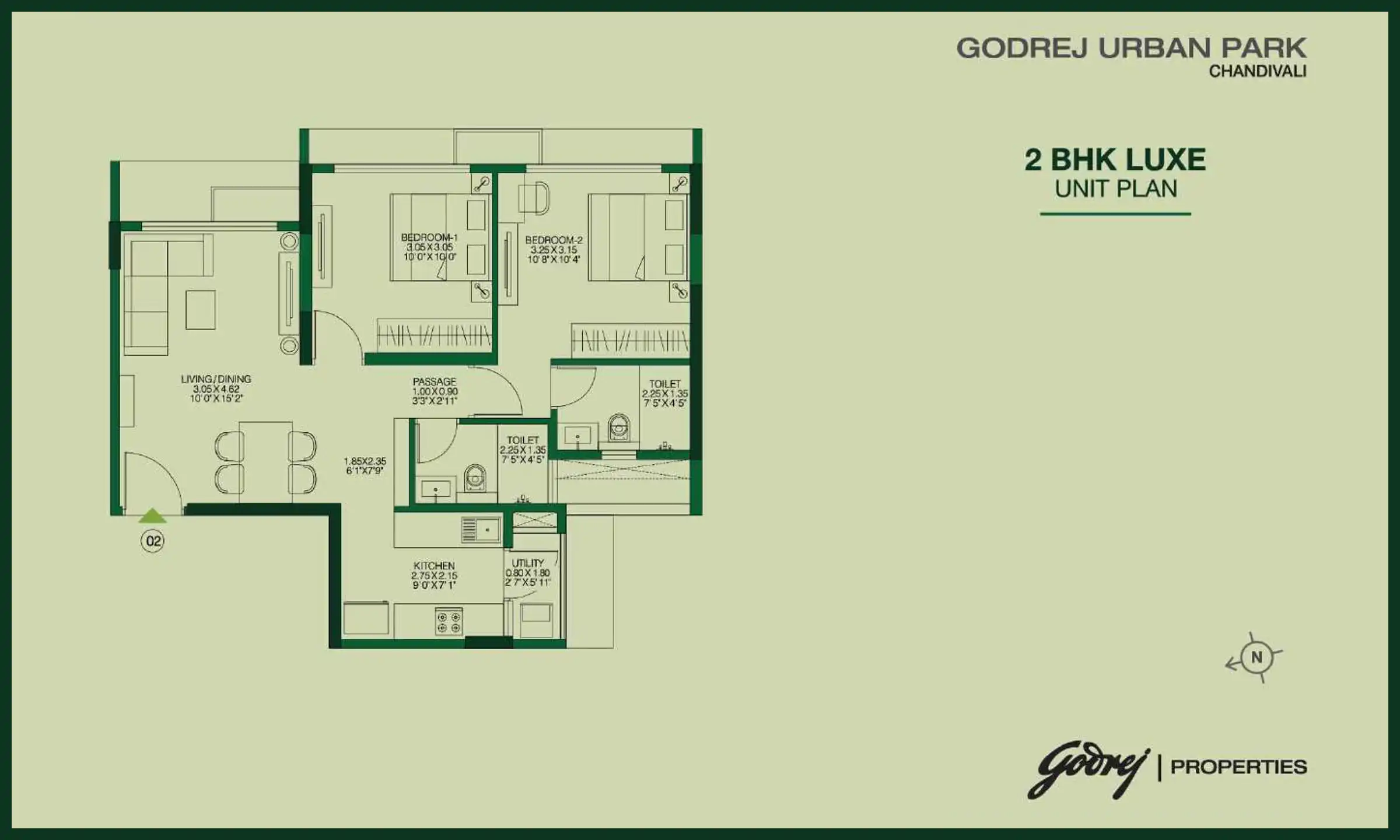 1060 Sqft