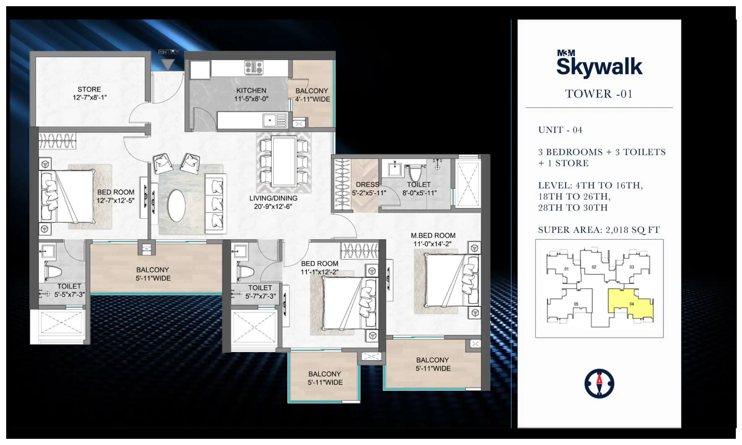 2018 Sqft