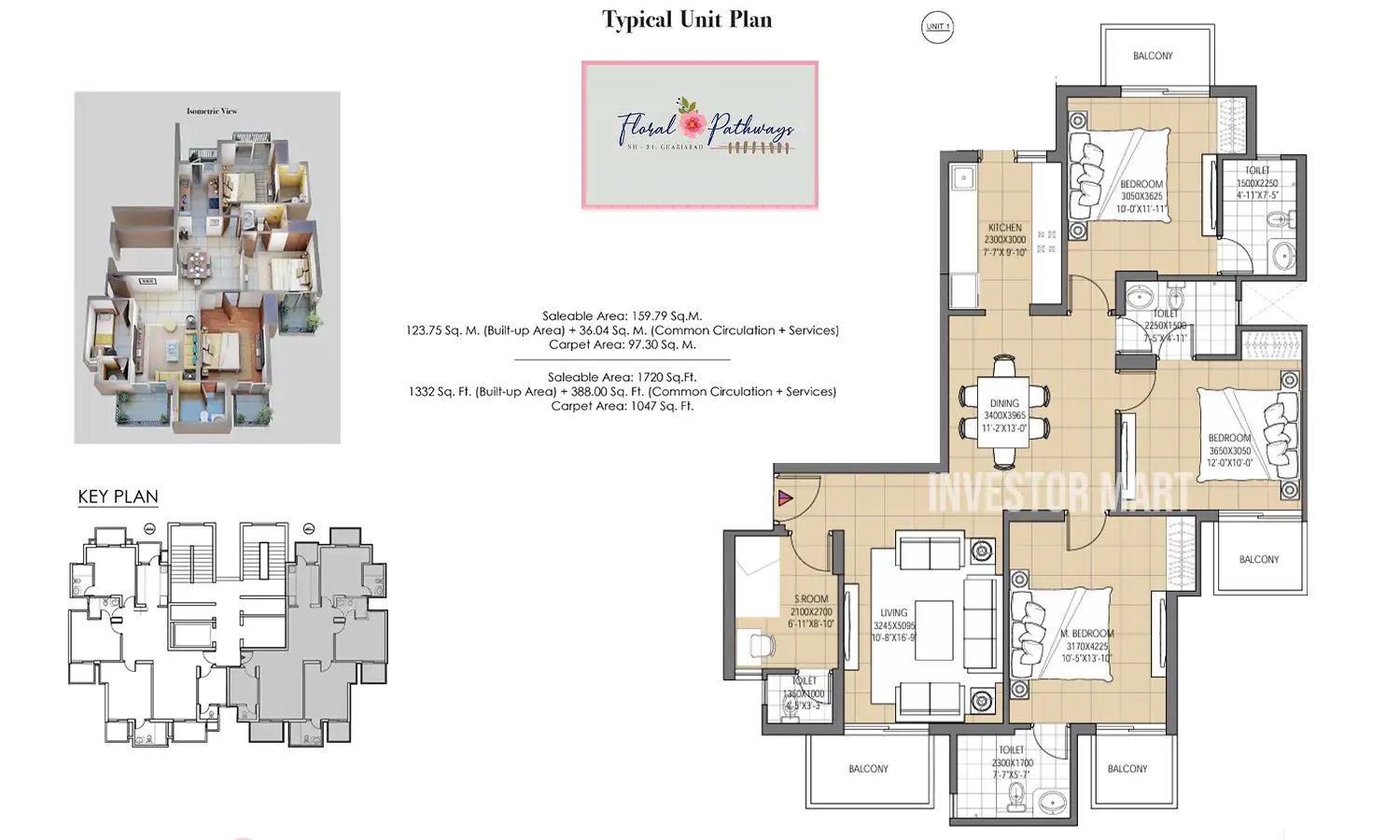 1720 Sqft