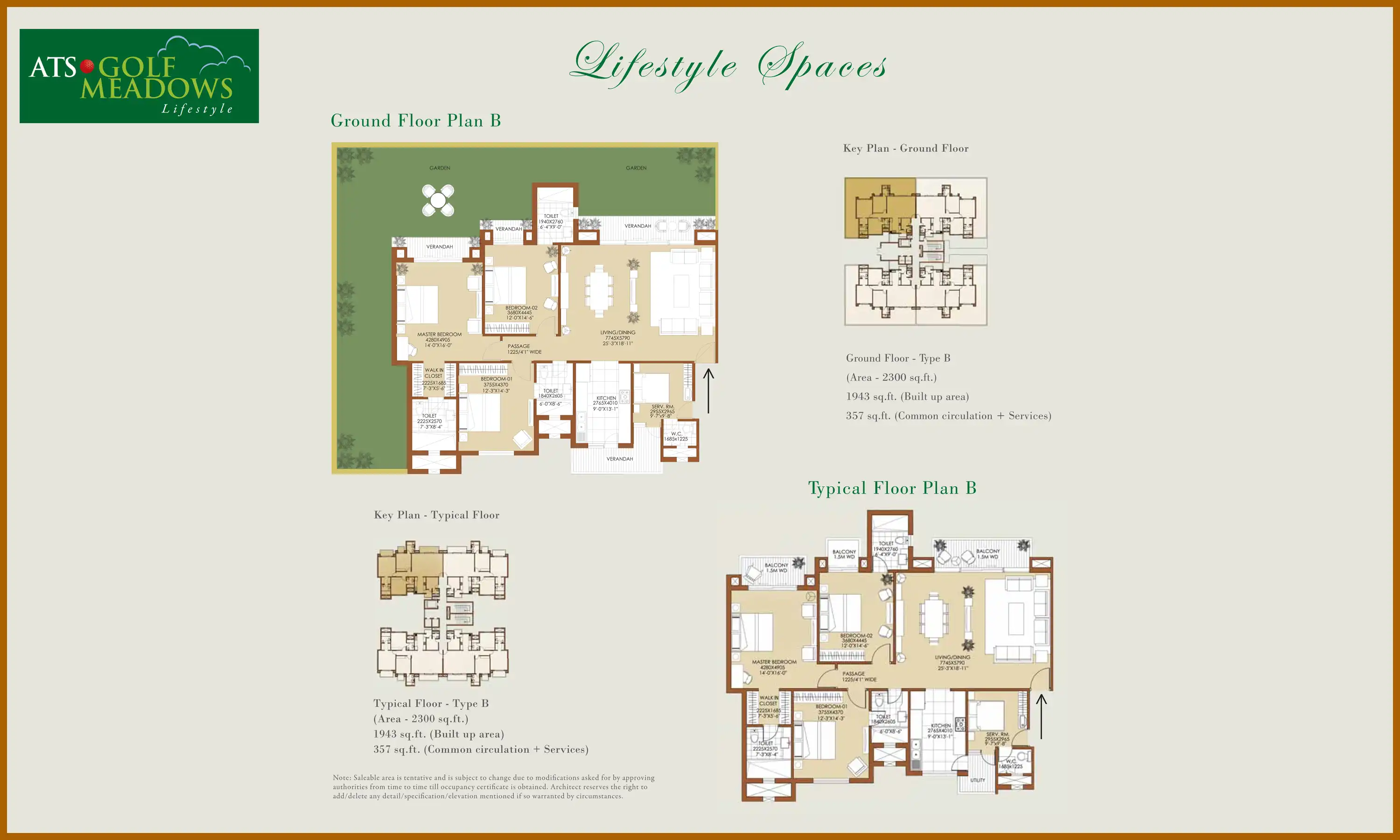 2300 Sqft