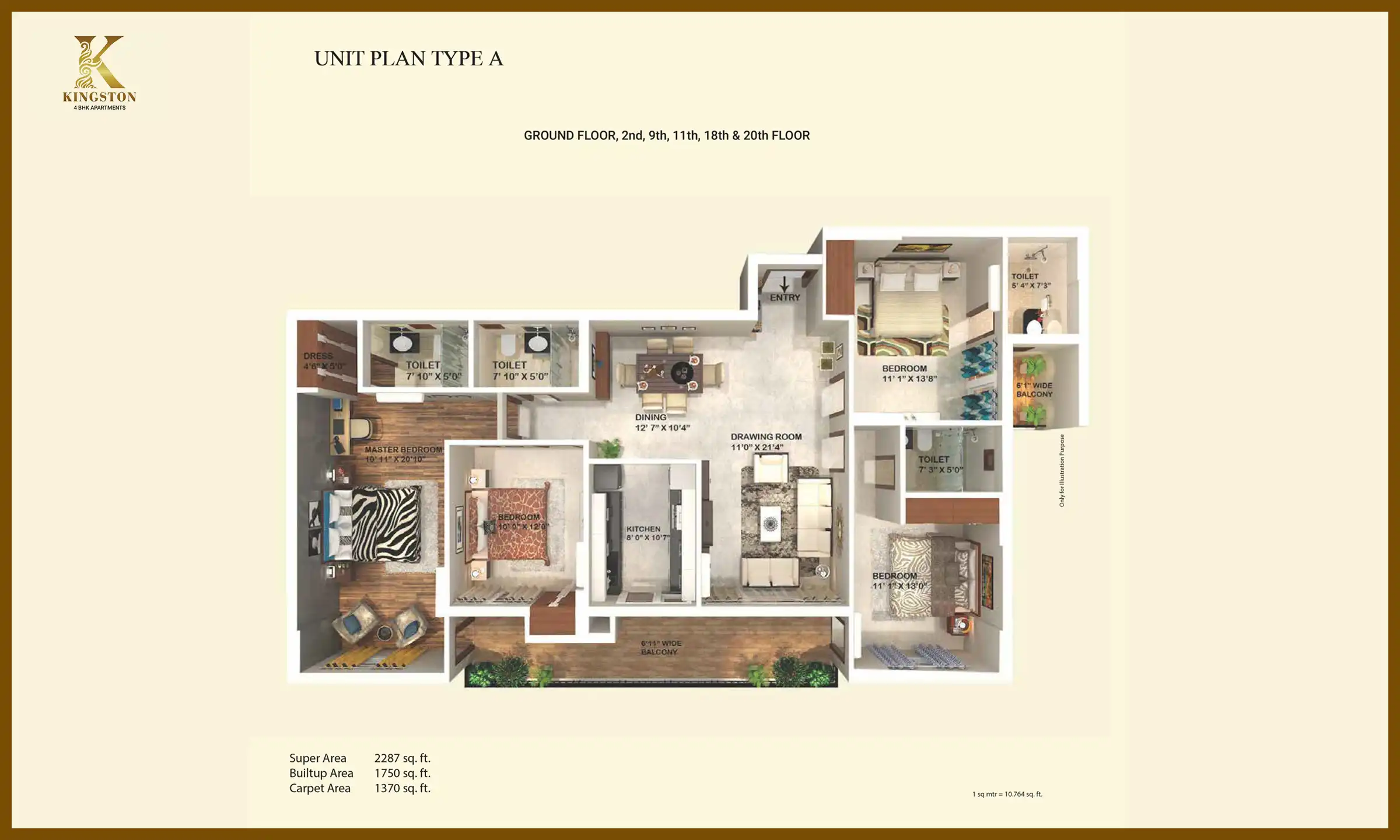 2287 Sqft