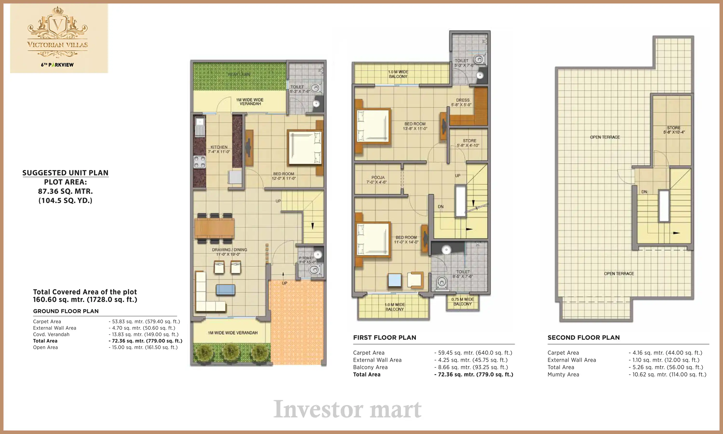 1728 Sqft