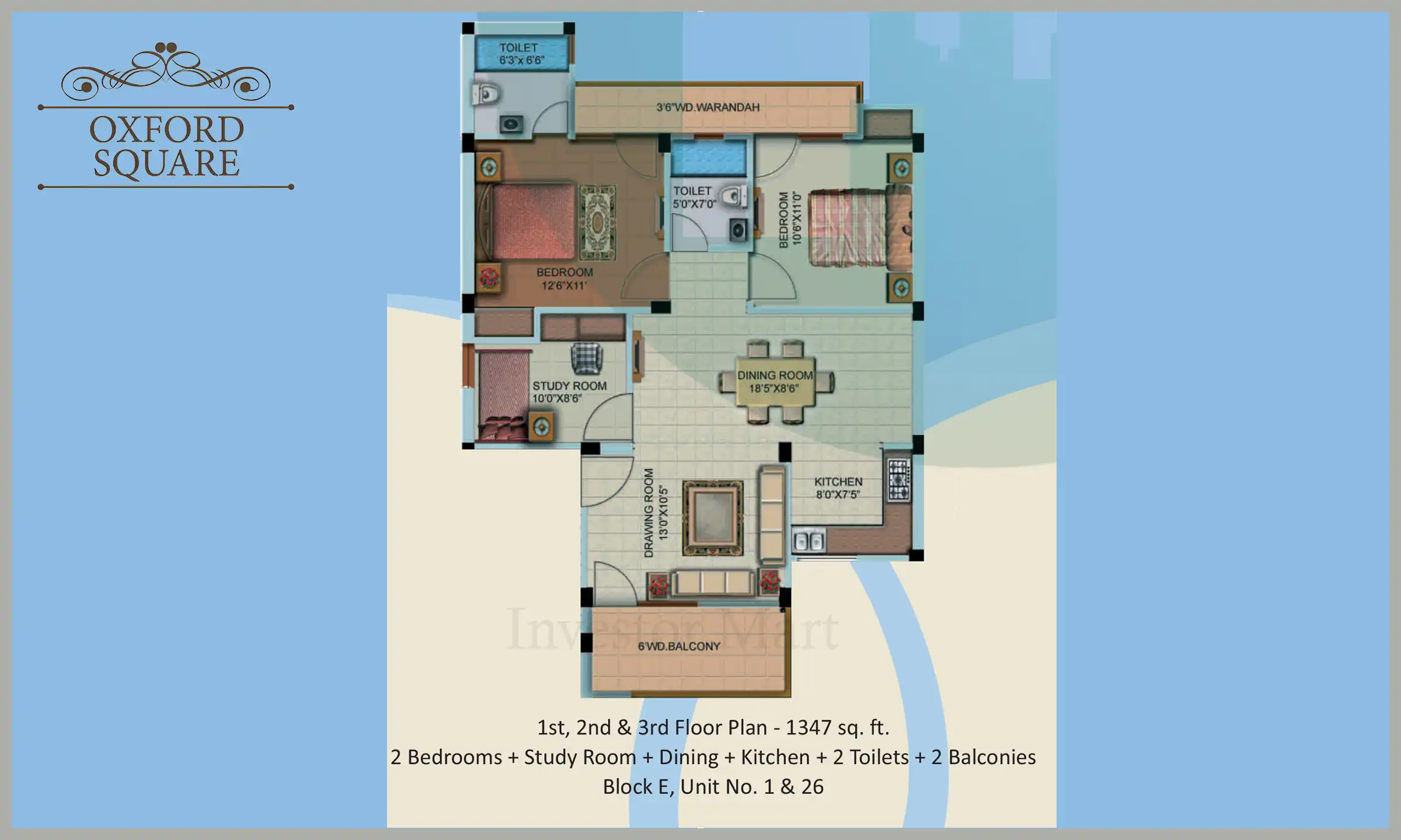 1347 Sqft