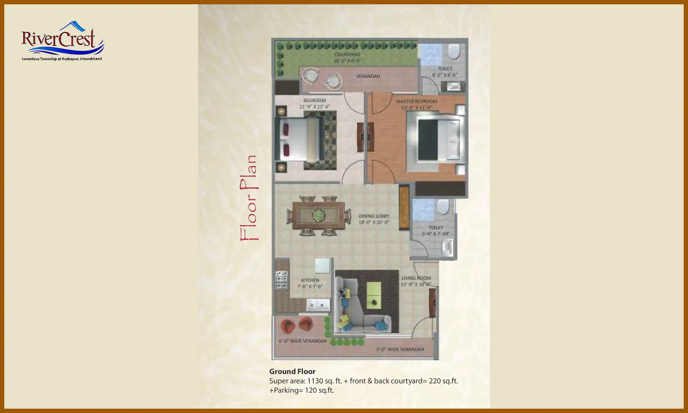 1130 Sqft