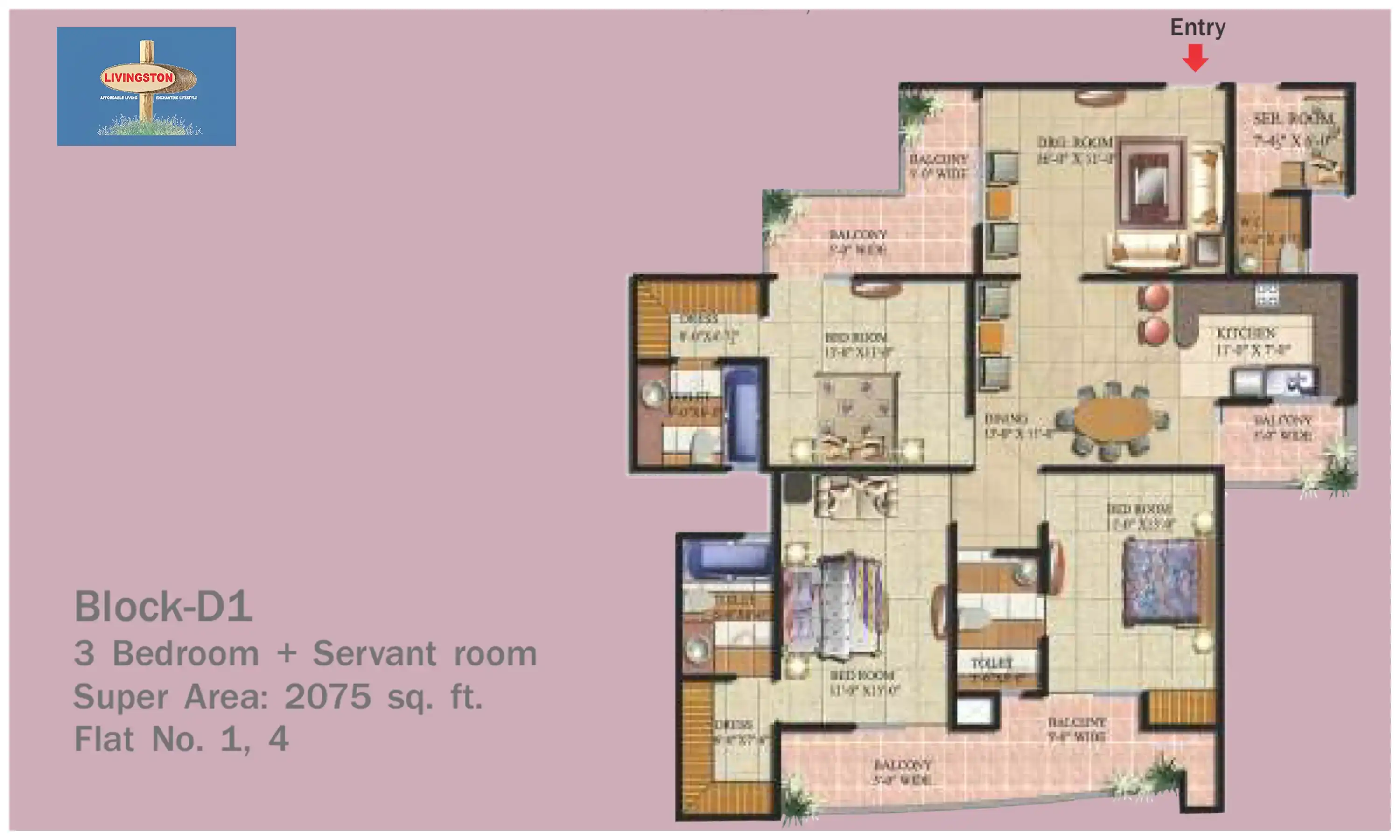 2075 Sqft