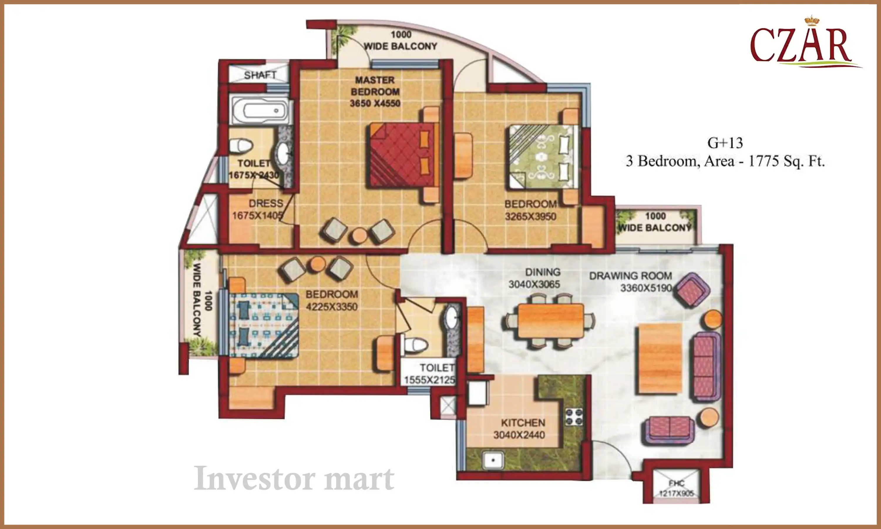 1775 Sqft