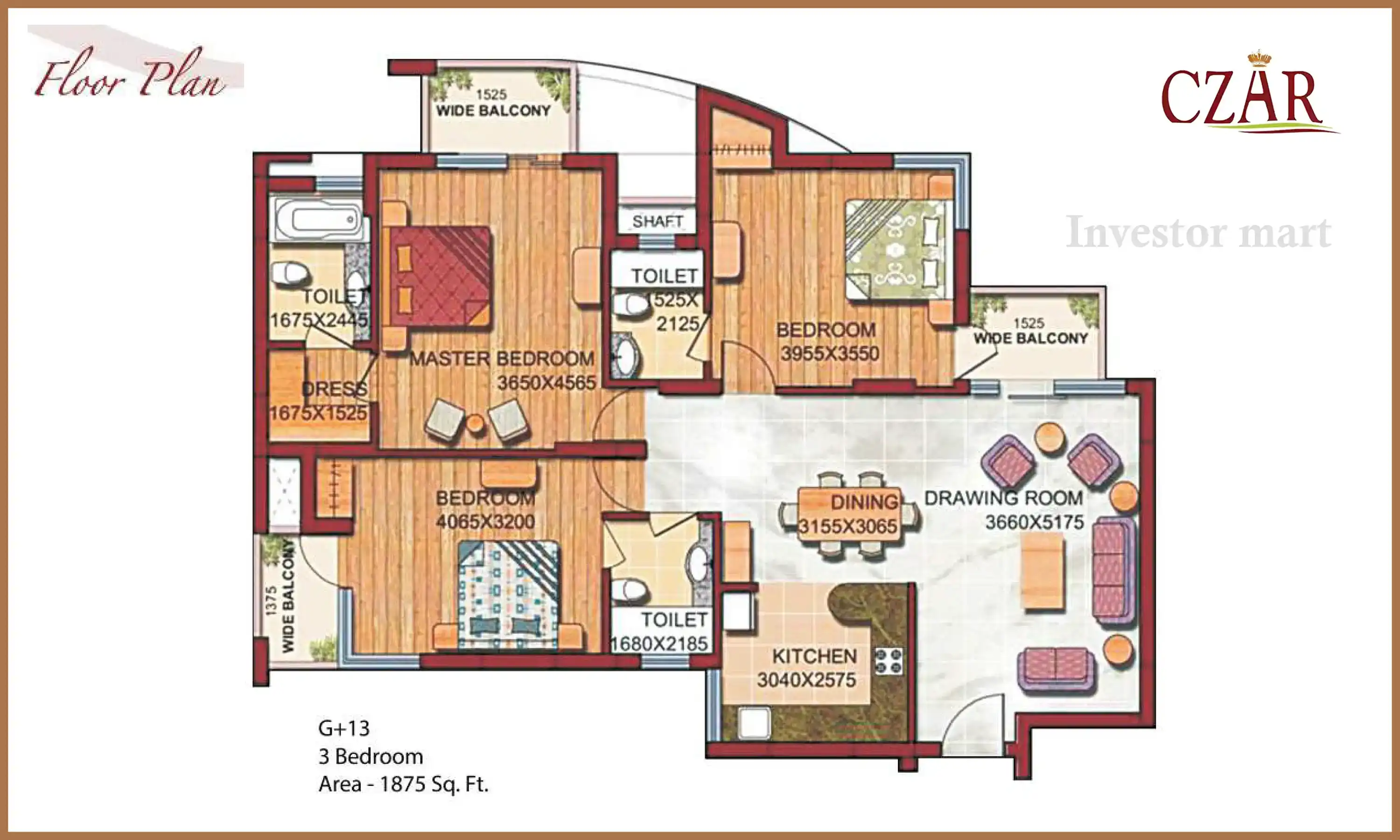 1875 Sqft
