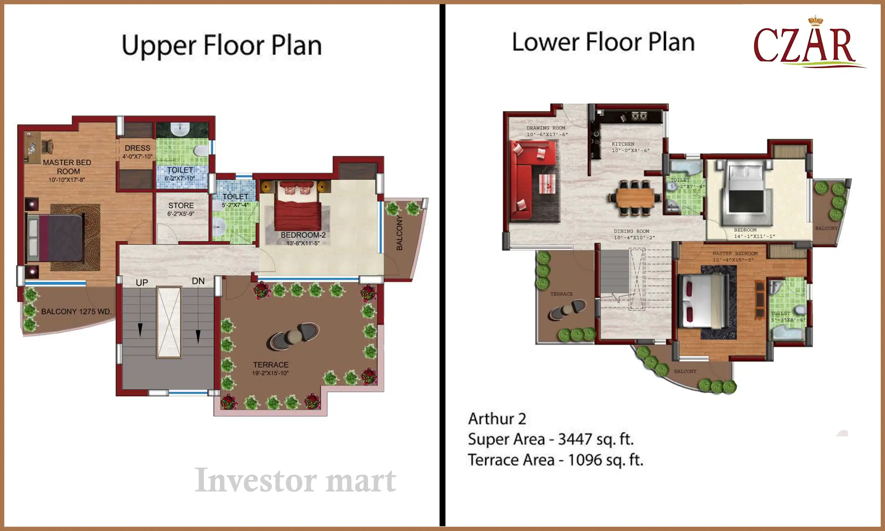 3447 Sqft