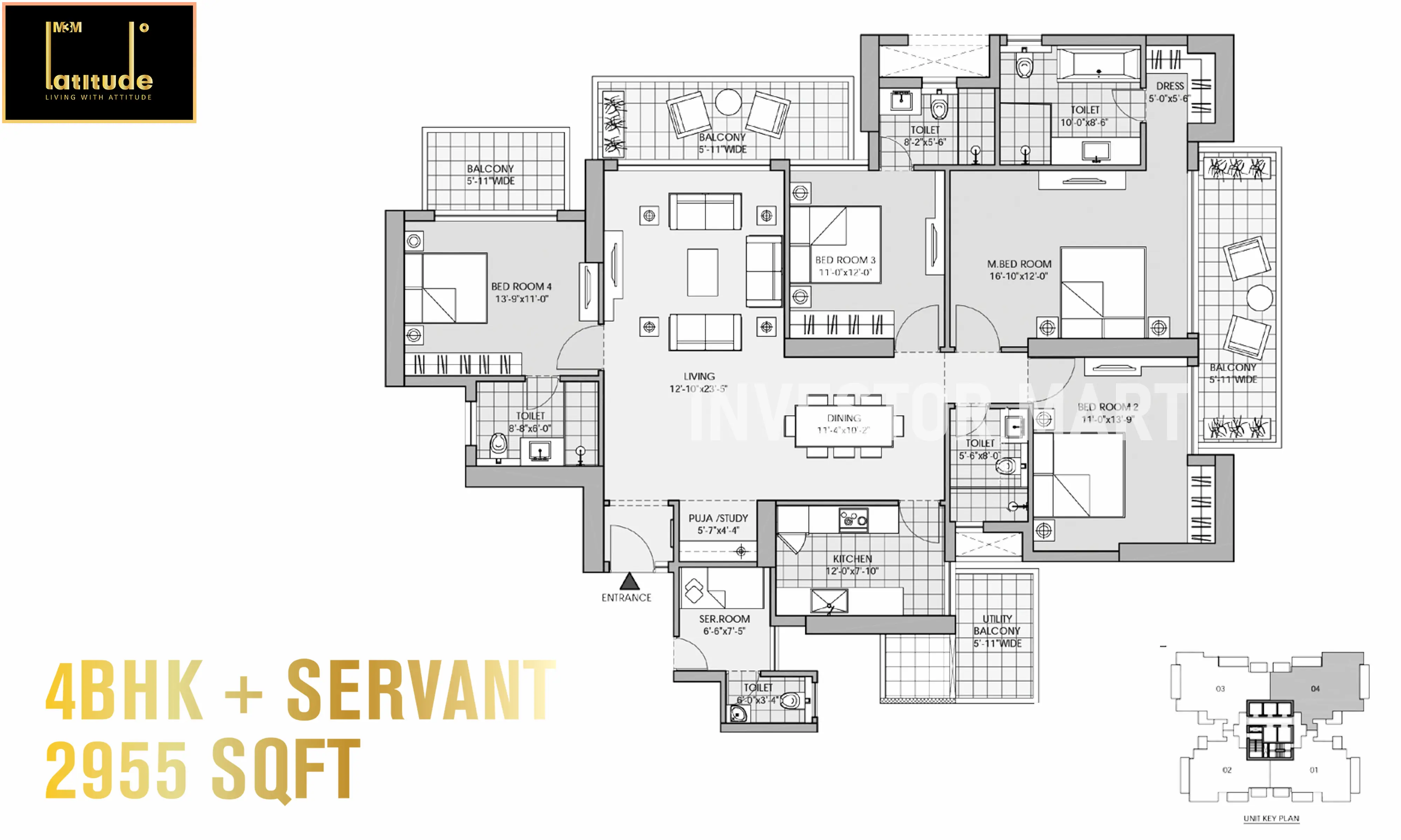 2955 Sqft