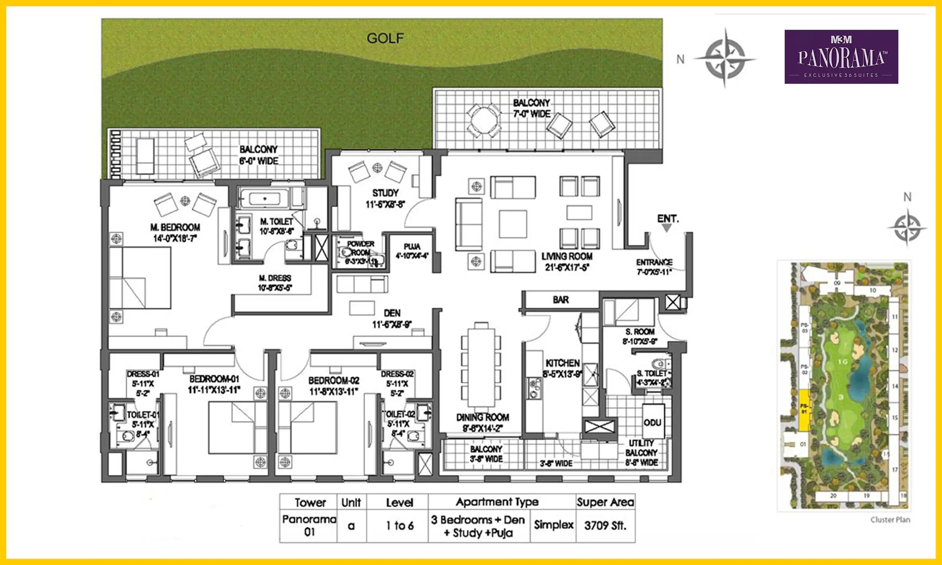 3709 Sqft