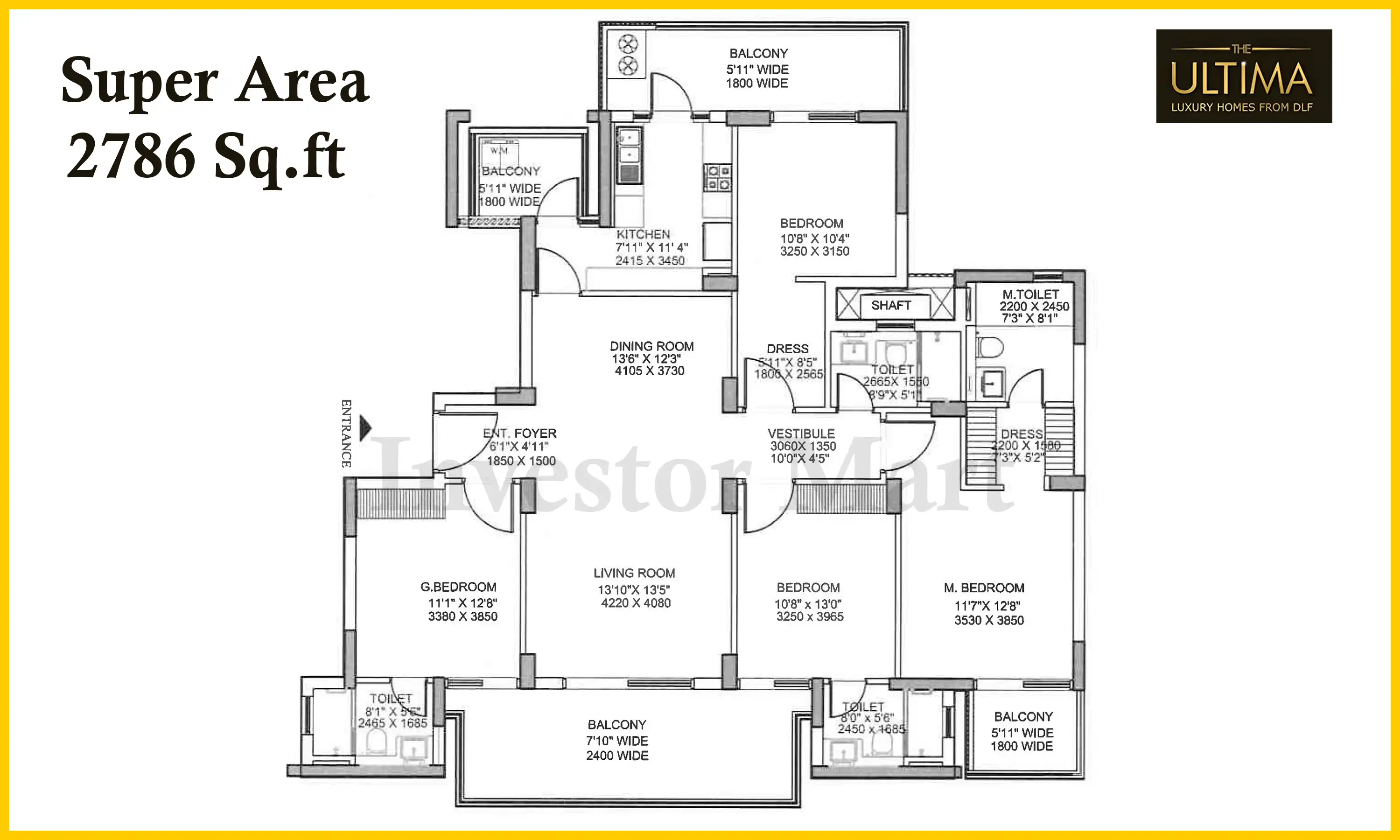 2786 Sqft
