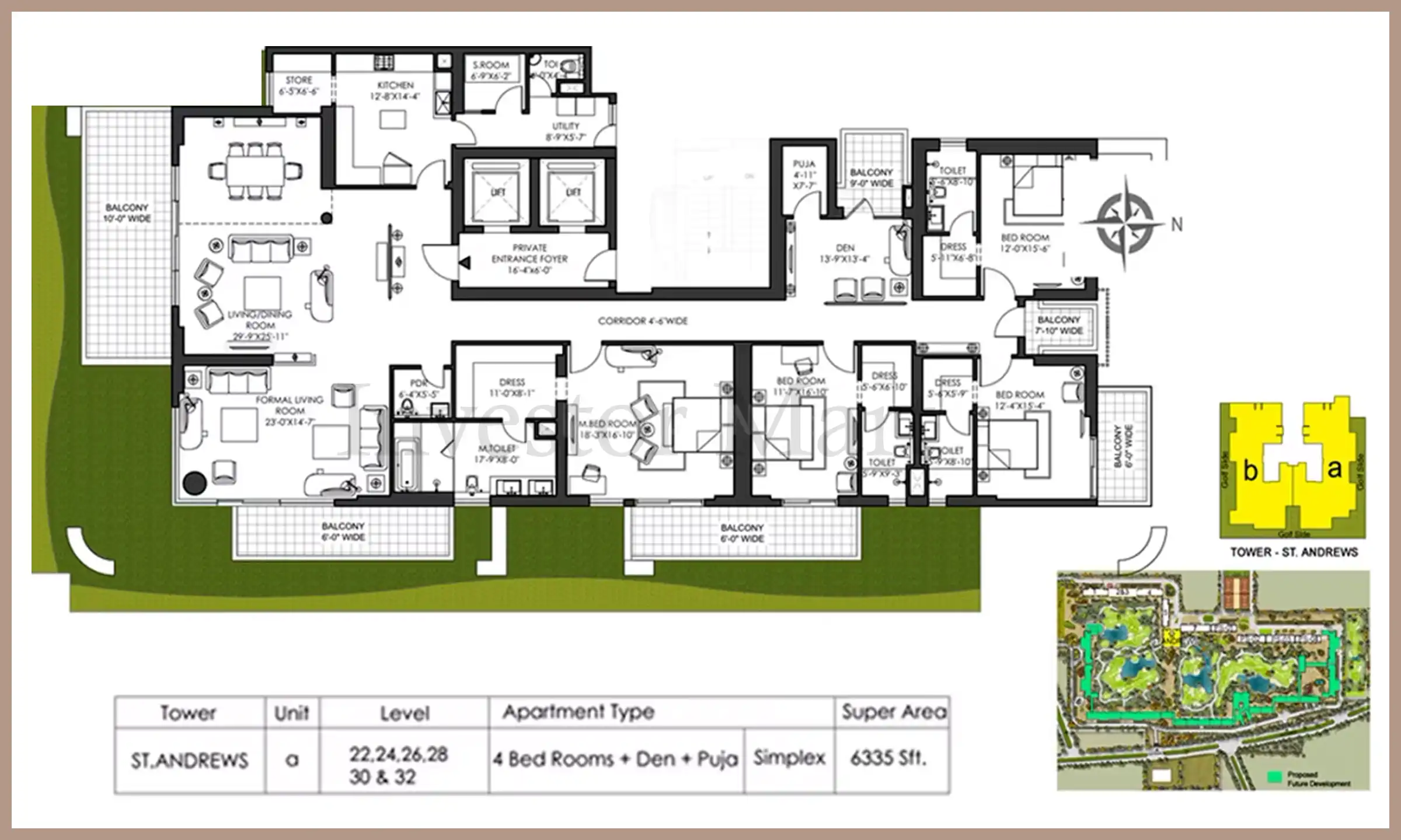 6335 Sqft