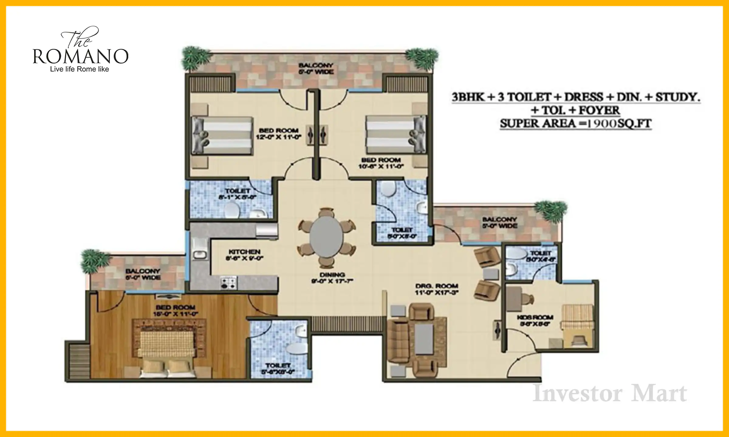 1900 Sqft