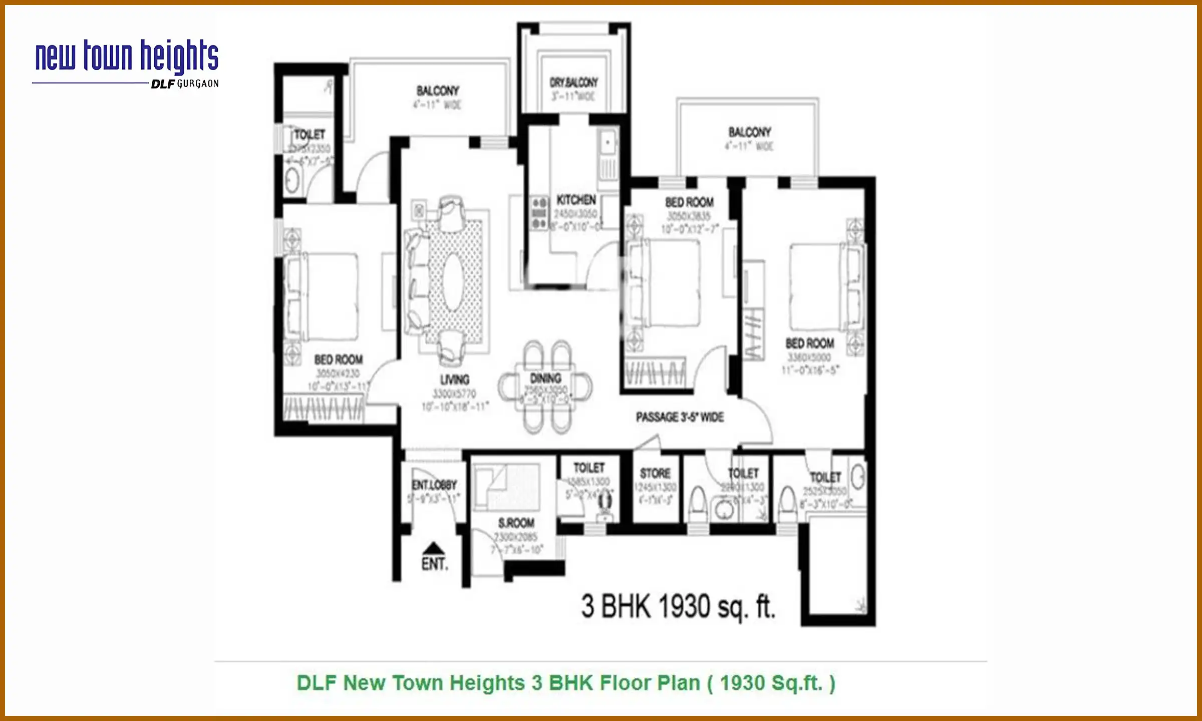 1930 Sqft