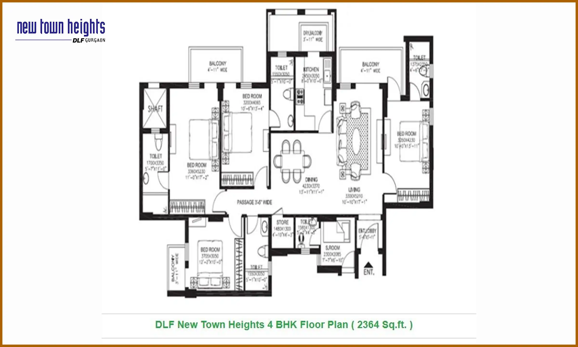 2364 Sqft
