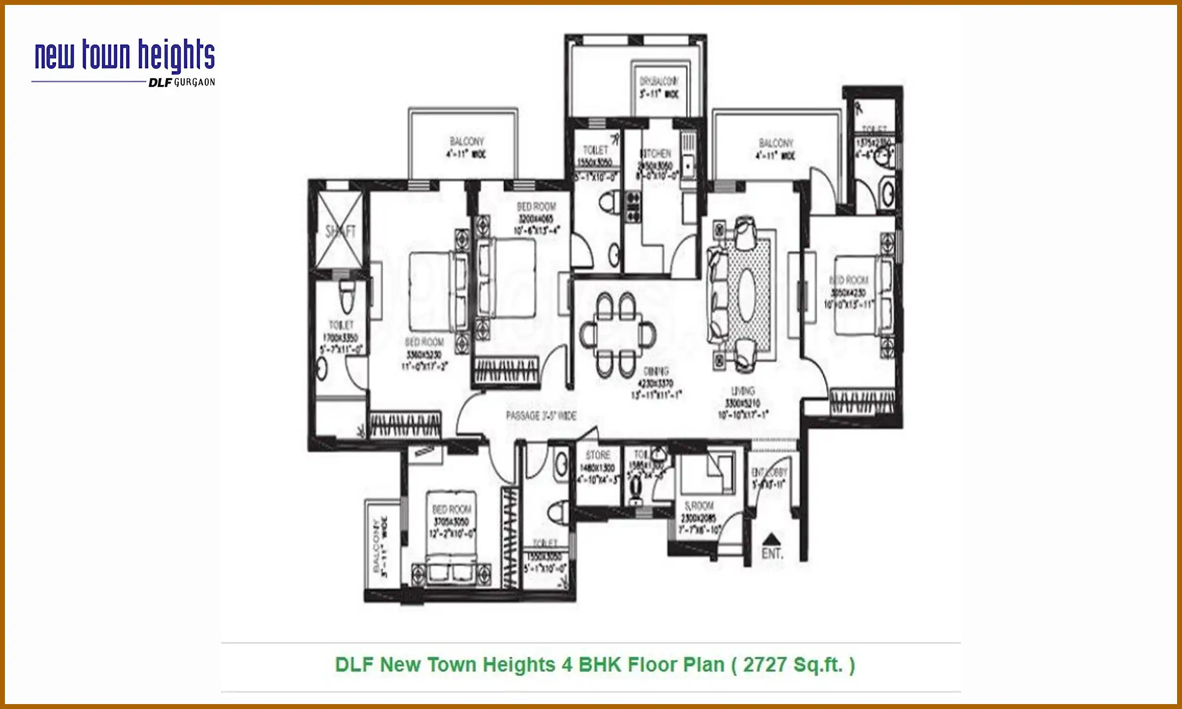 2727 Sqft