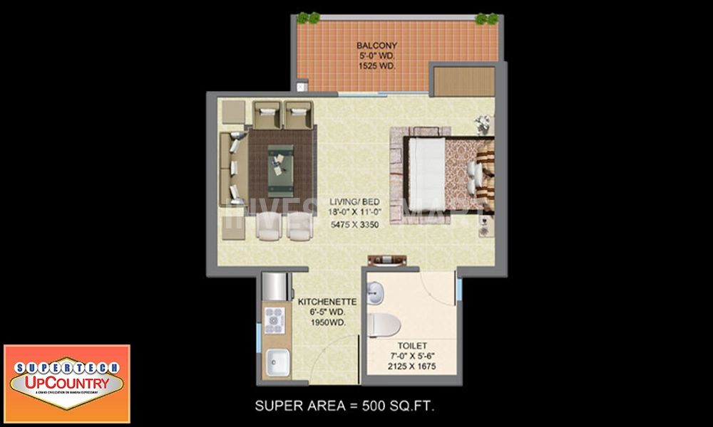 500 Sqft