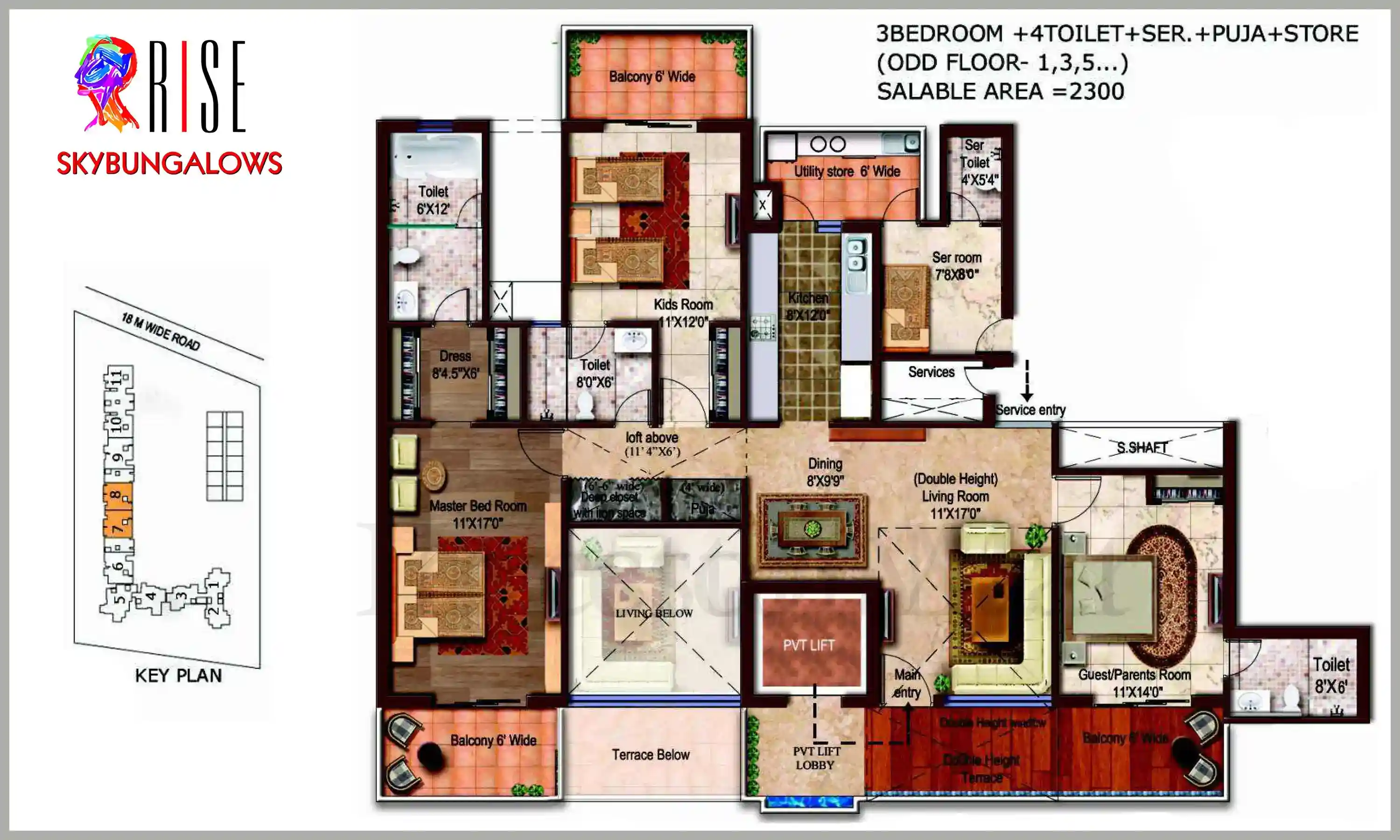 2300 Sqft